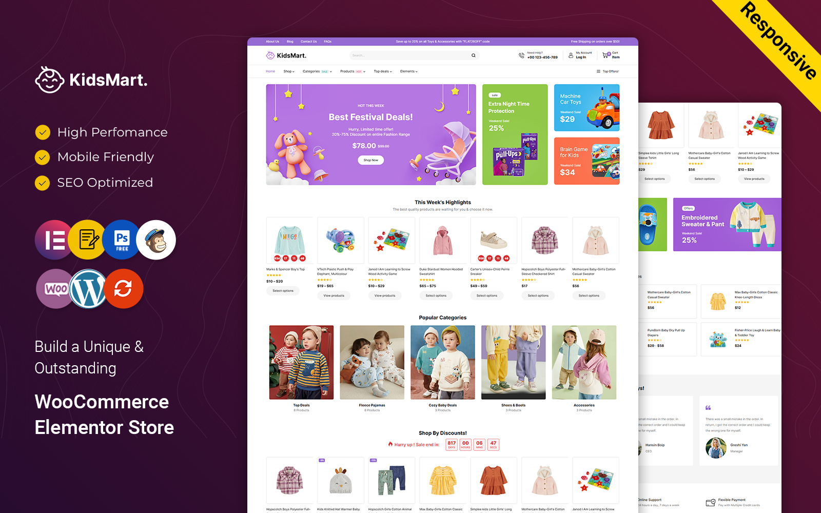 Thèmes WooCommerce