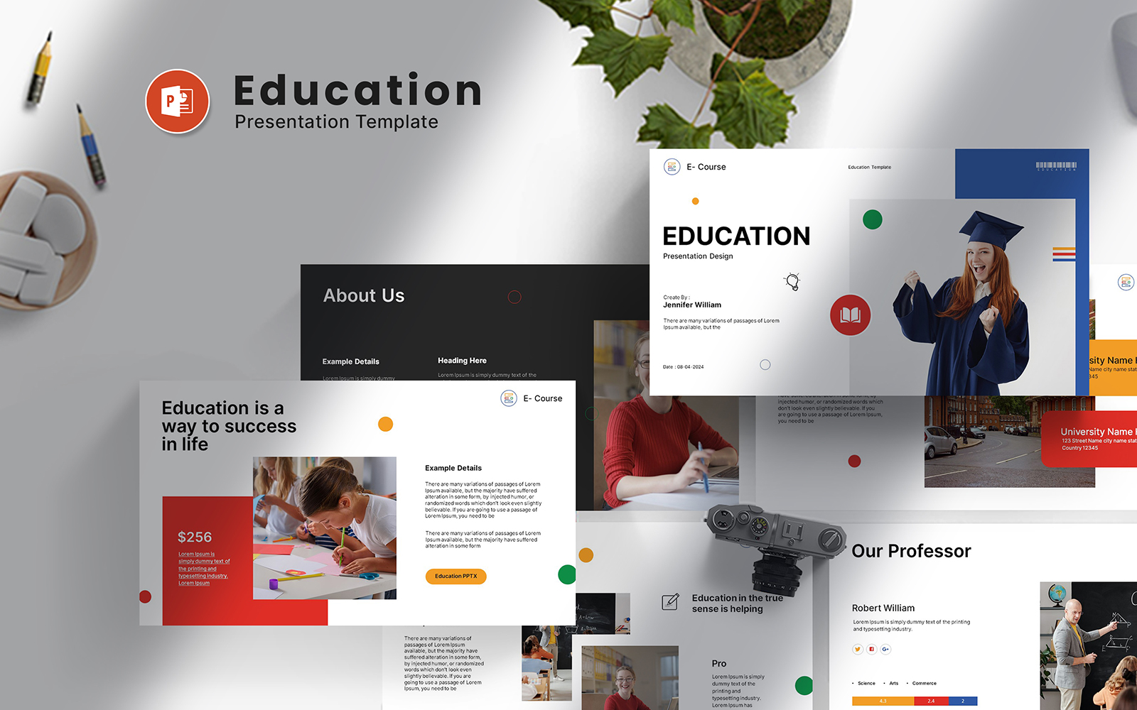 Junior Education PowerPoint Presentation Template