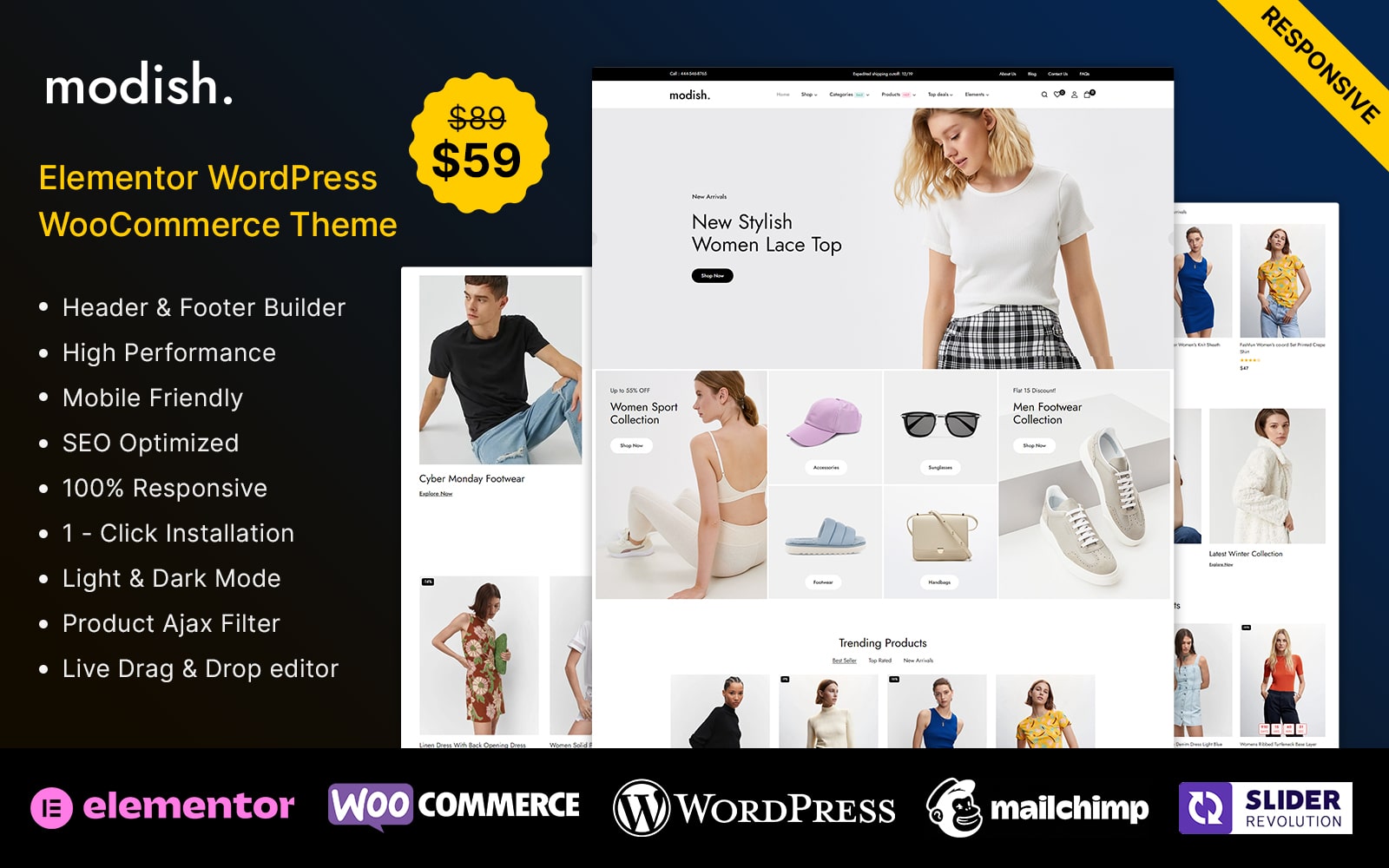 Thèmes WooCommerce