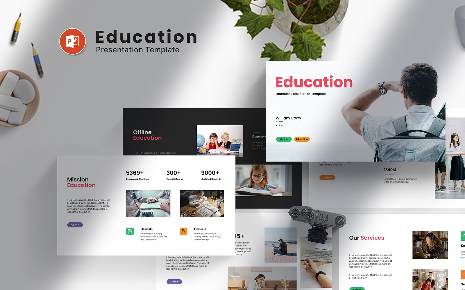 Corporate Education PowerPoint Presentation Template