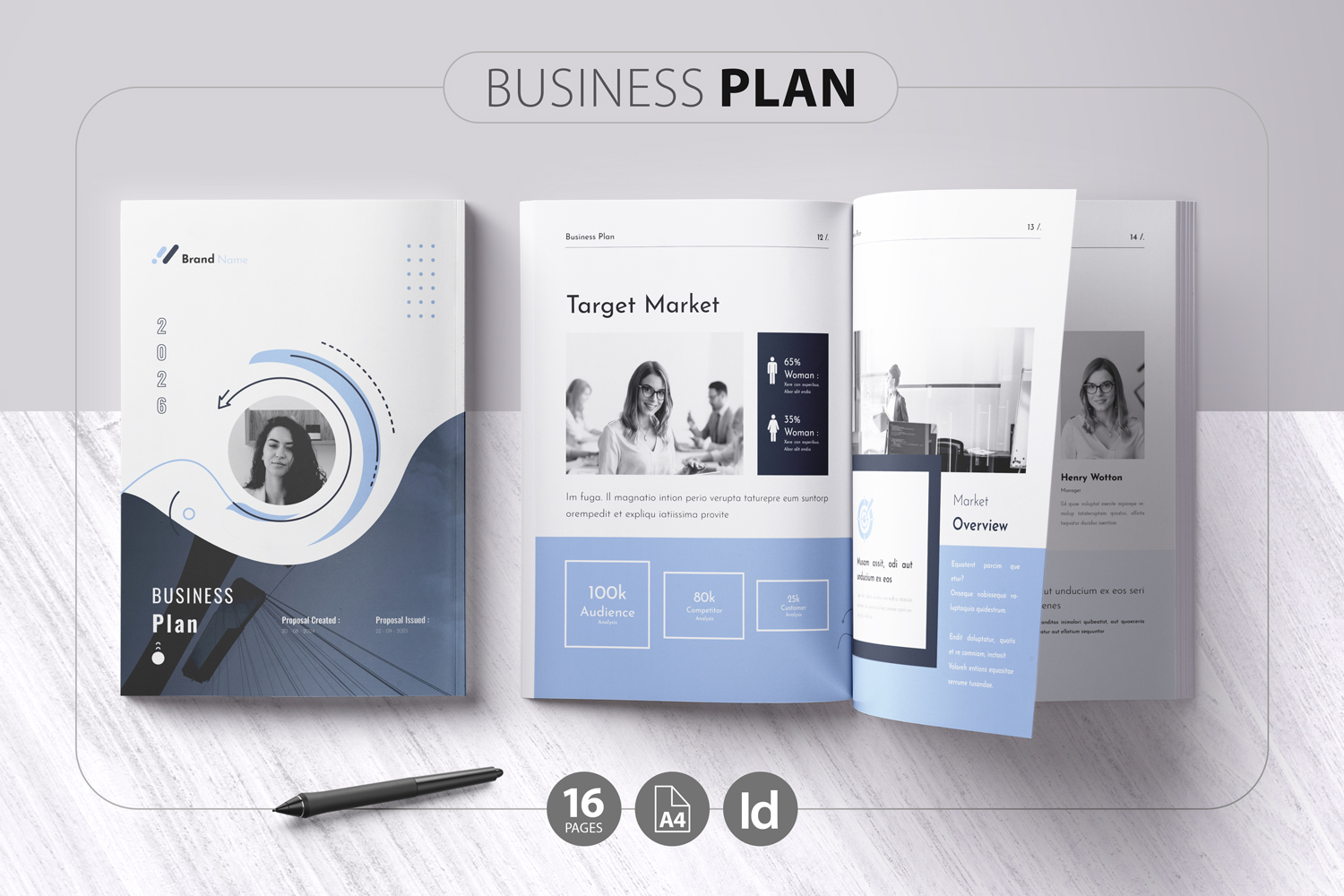 Business Plan Template - 2024