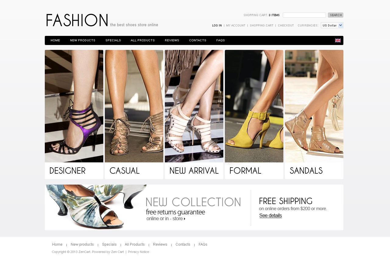 shoe shop websites