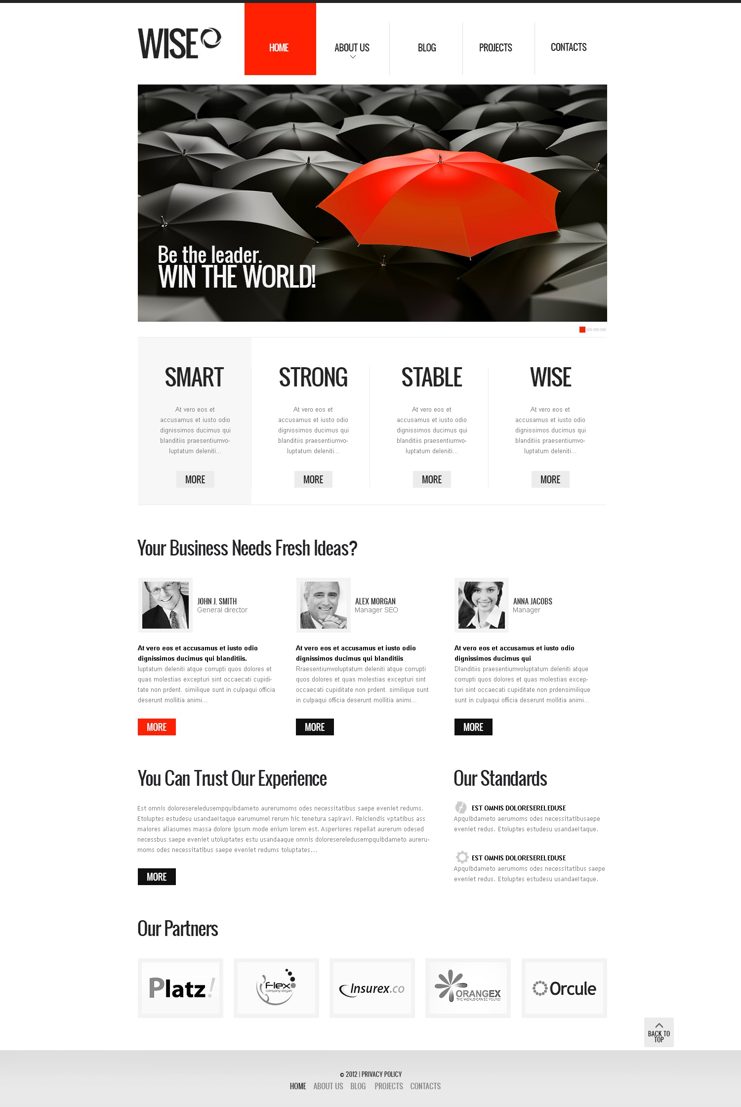 Inspiring Business Drupal Template