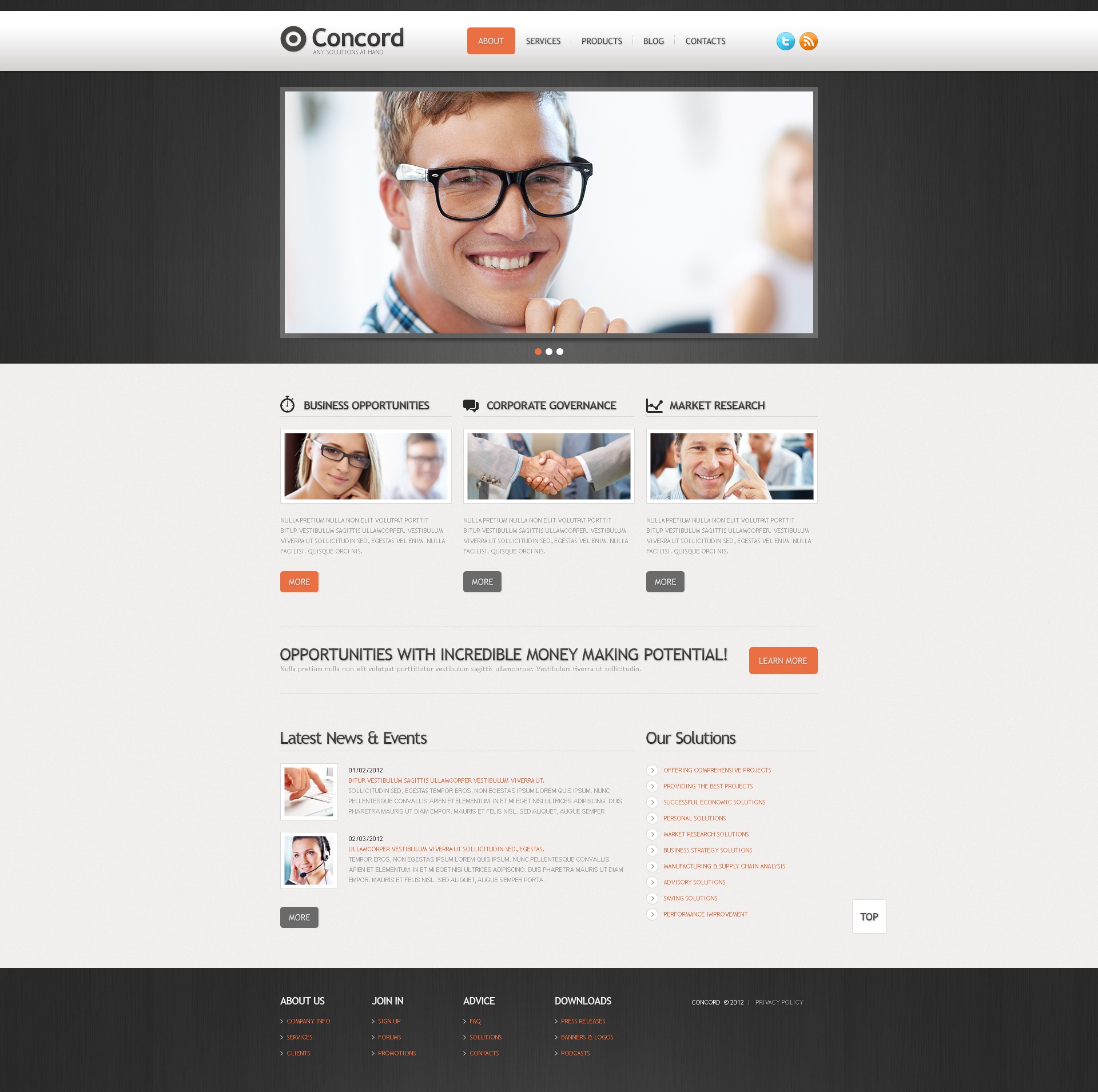 Successful Business Drupal Template