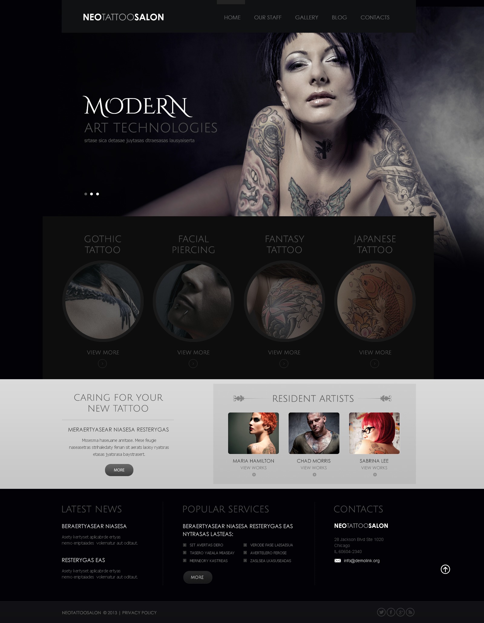  Modelli Wordpress