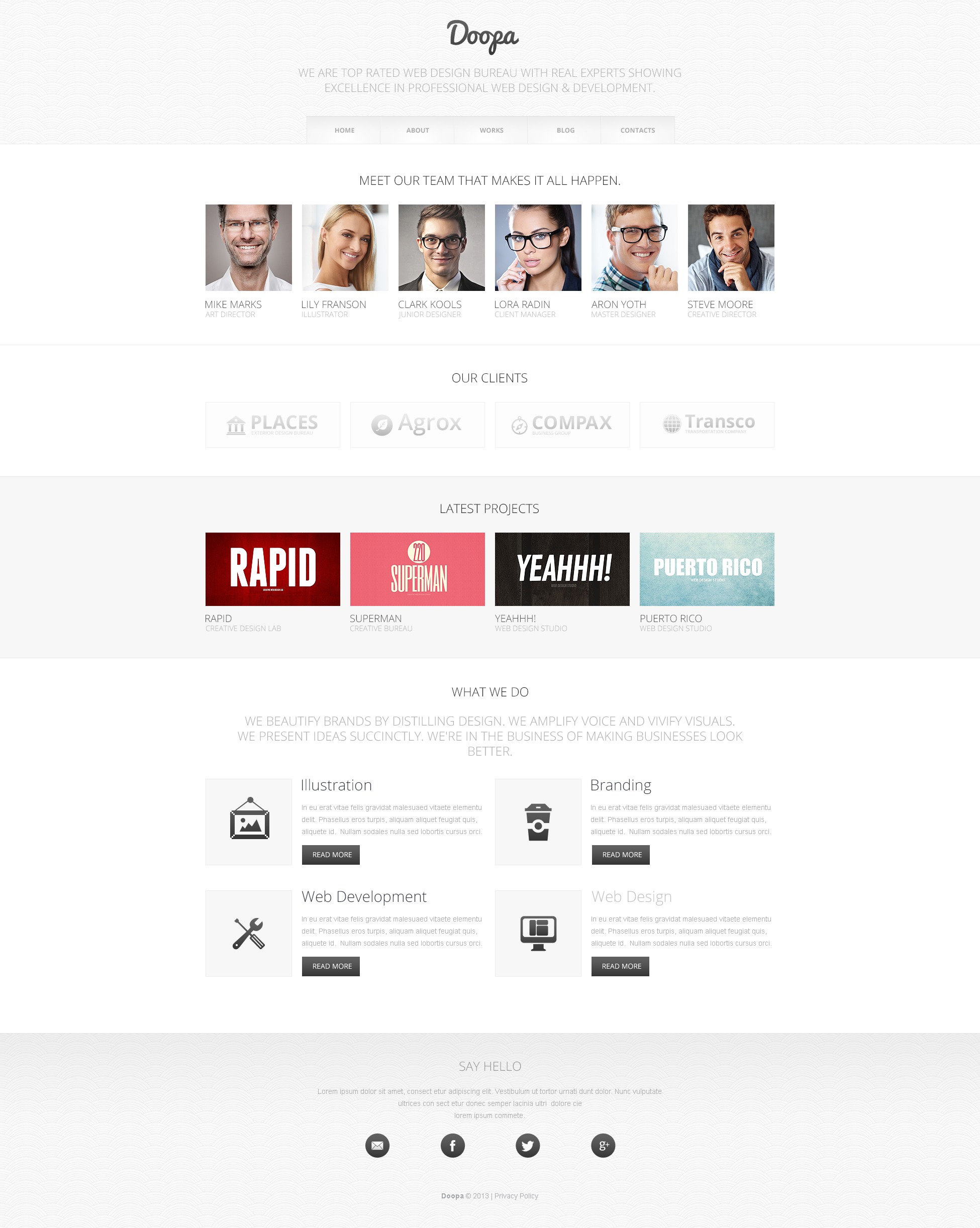 Outsourcing Company Drupal Template