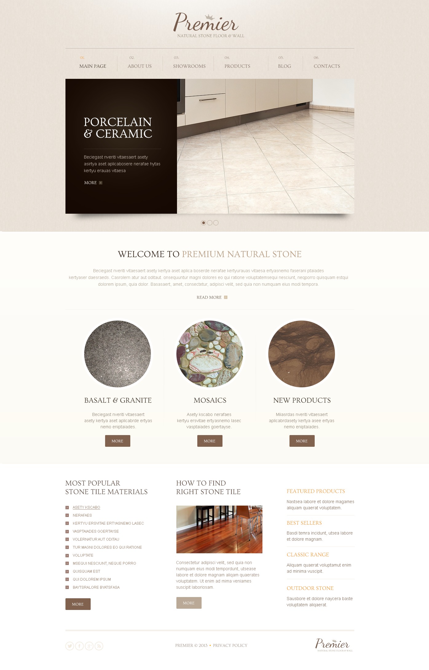 Mild Flooring Drupal Template