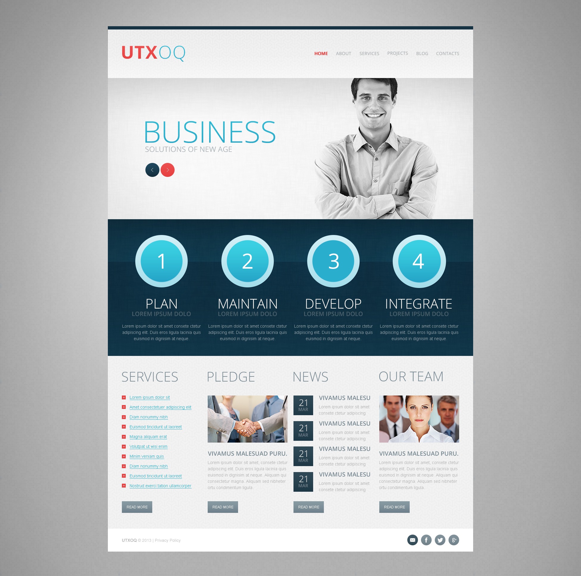 Management Solutions Online Drupal Template