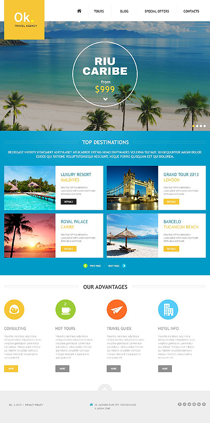 Joomla Main Page preview