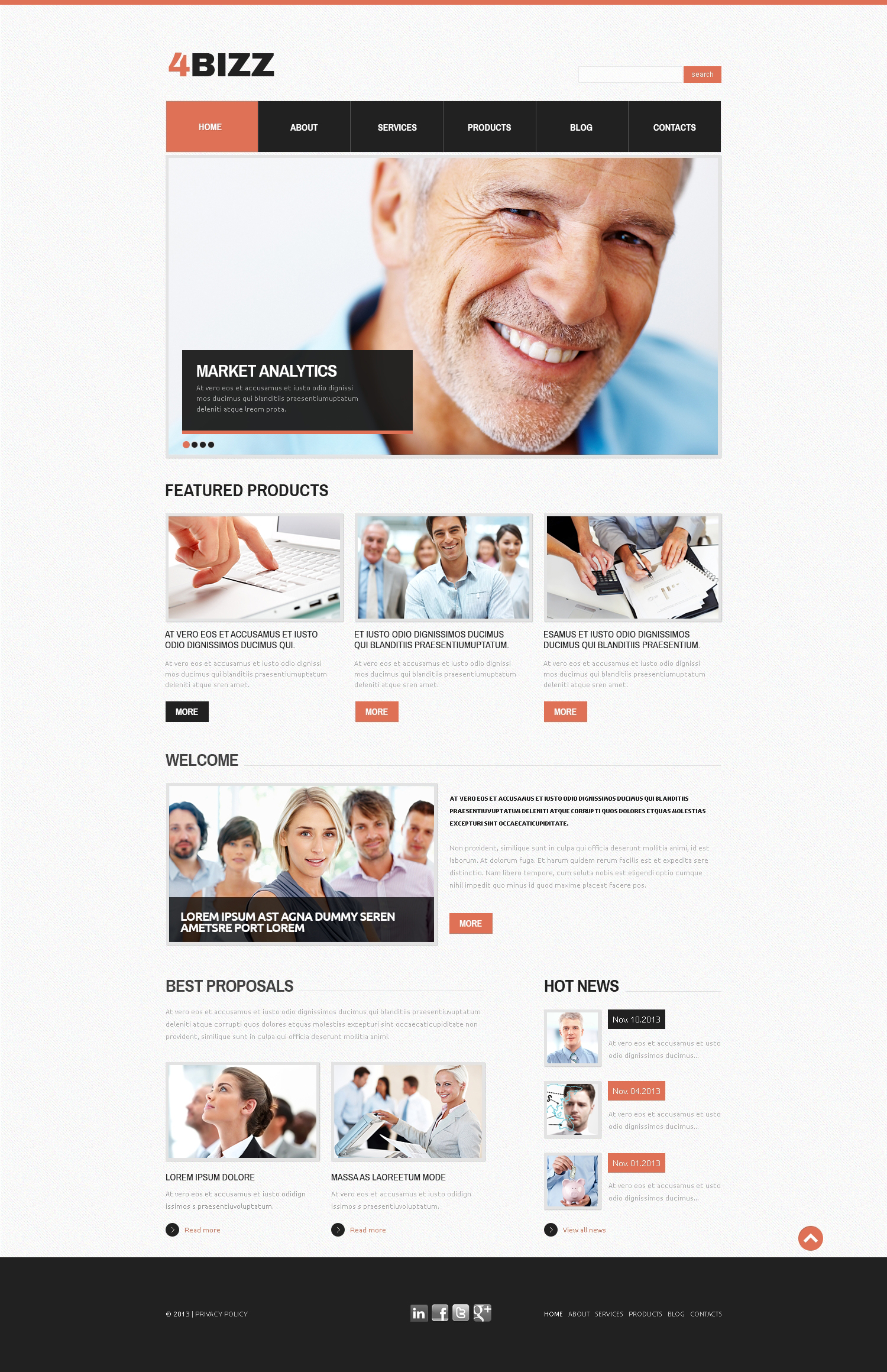 Marketing Company Drupal Template