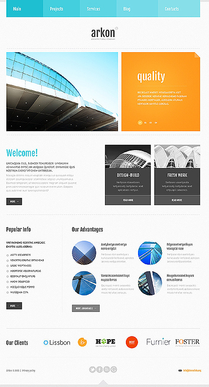 Joomla Main Page preview