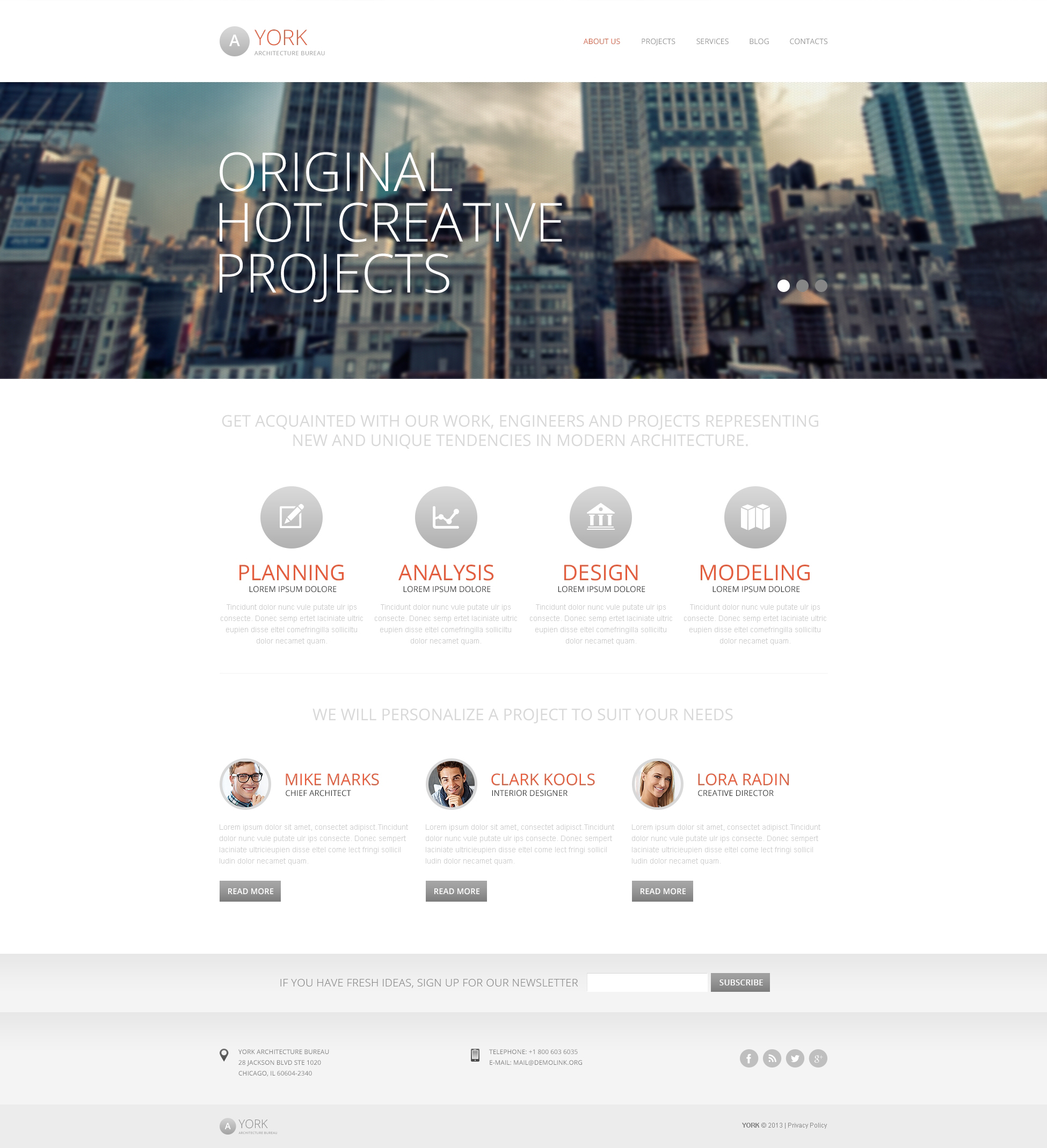 Architecture Ideas Drupal Template