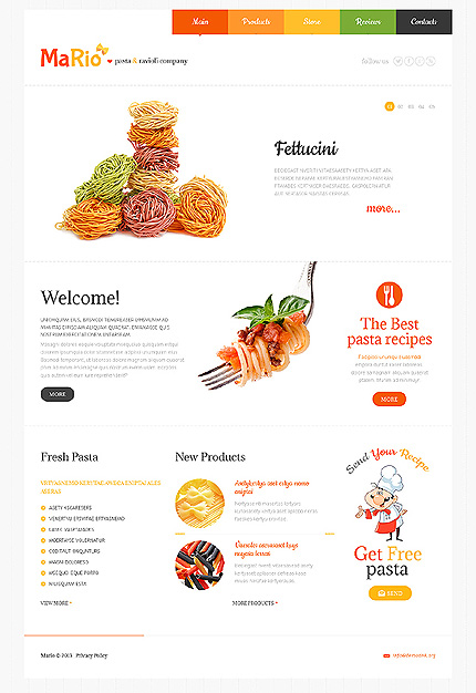 Joomla Main Page preview