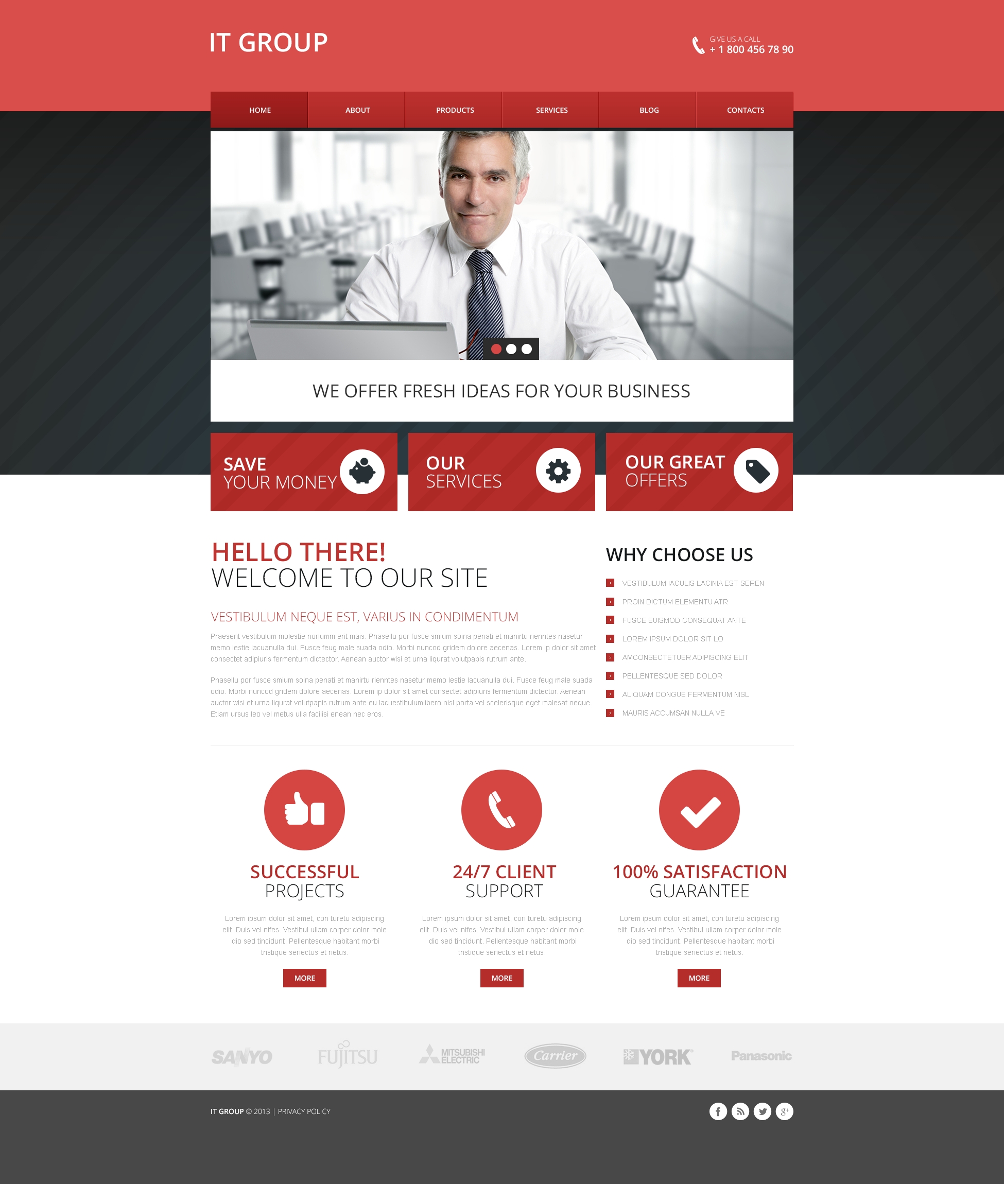 IT Group Drupal Template