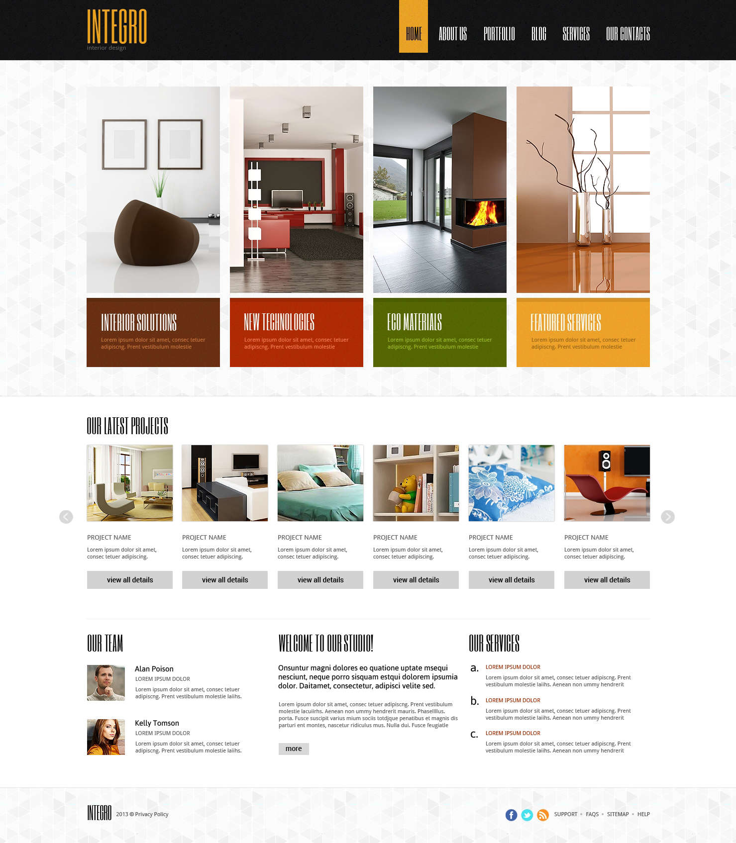 Interior Design for Profit Joomla Template