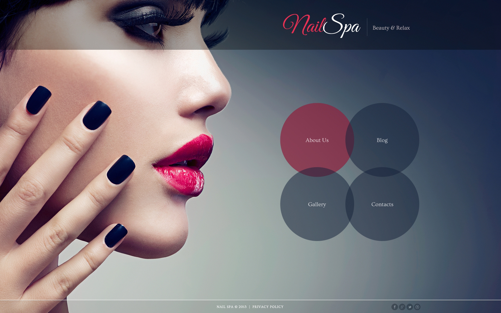 Nail Salon Responsive Joomla Template