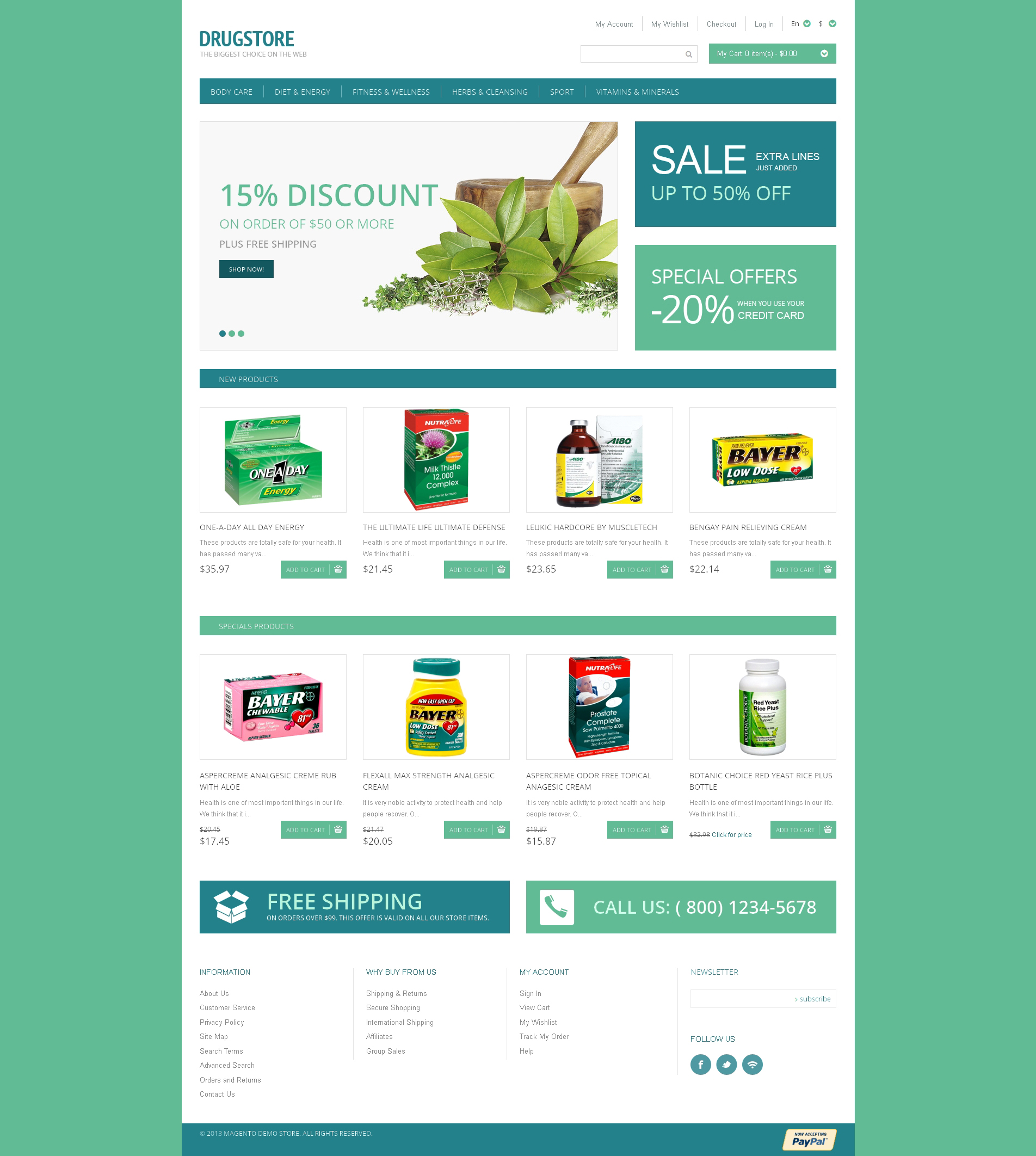 Template Magento