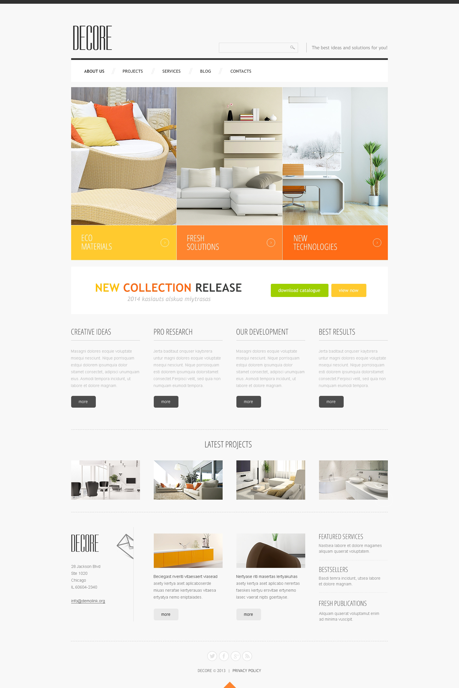 Home Decor Responsive Joomla Template