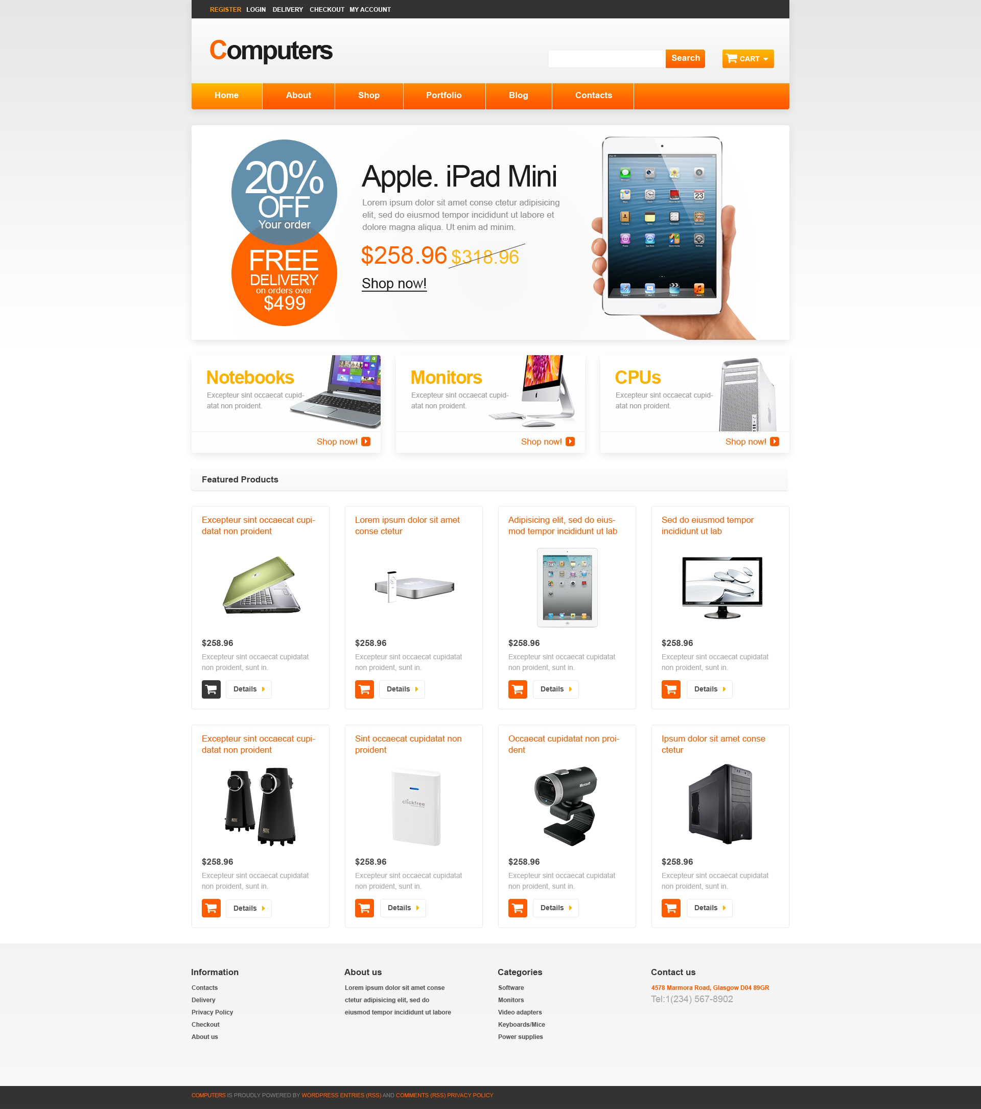 WooCommerce Eshop Πρότυπα