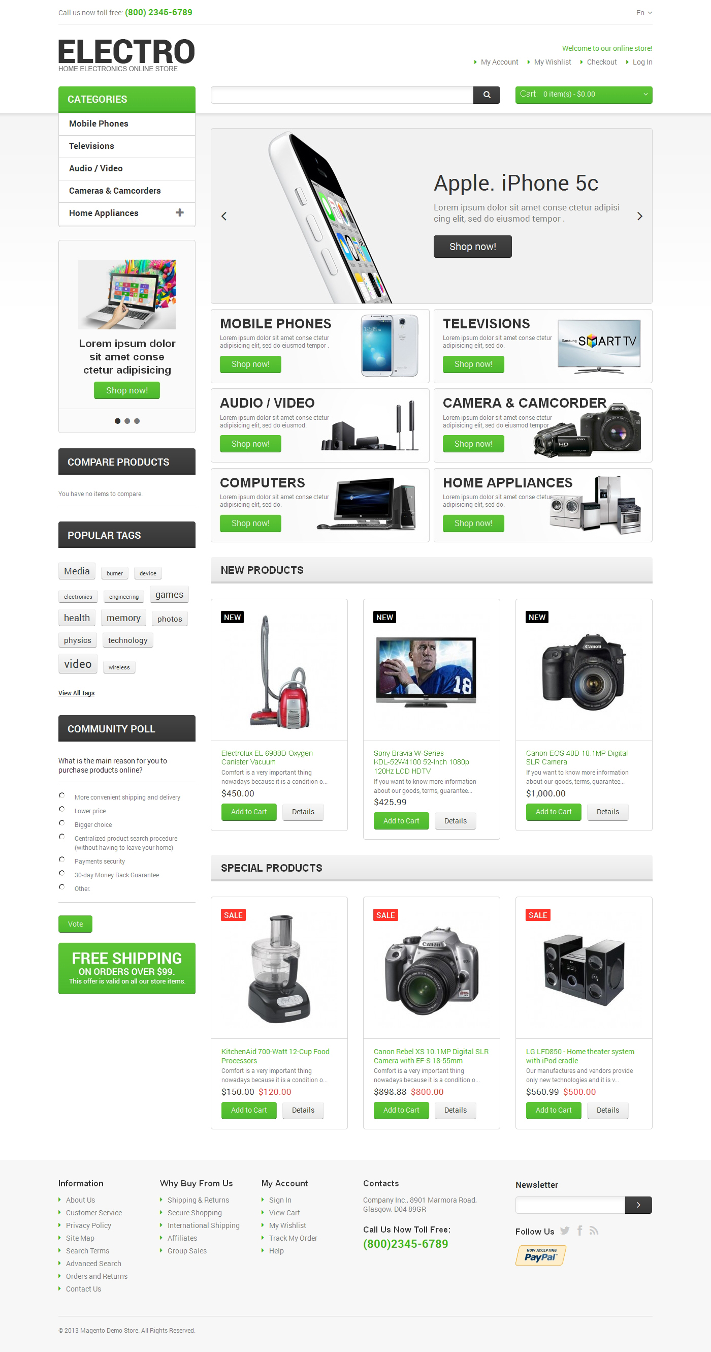 Temas Magento