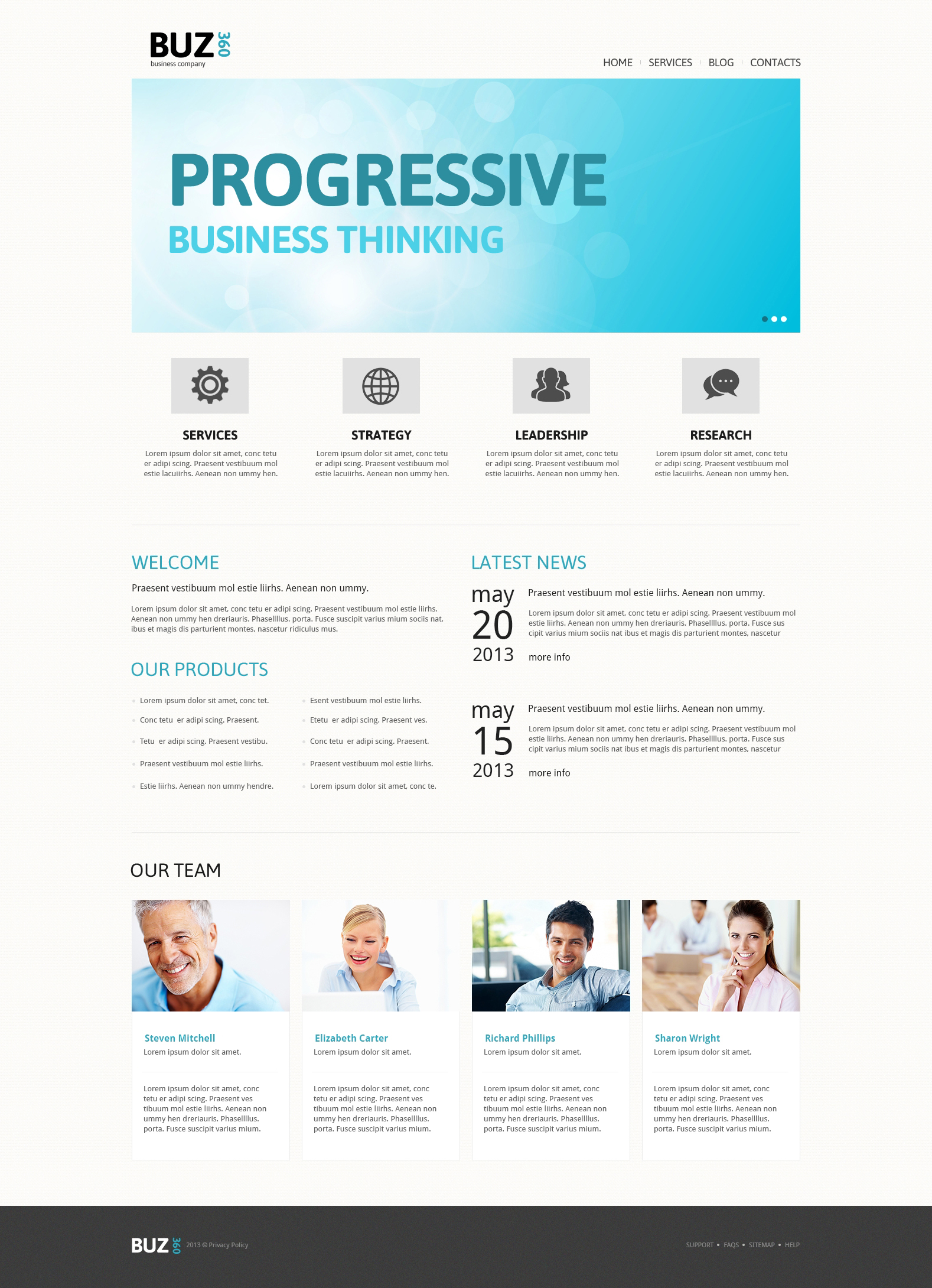 Accounting Website Responsive Joomla Template