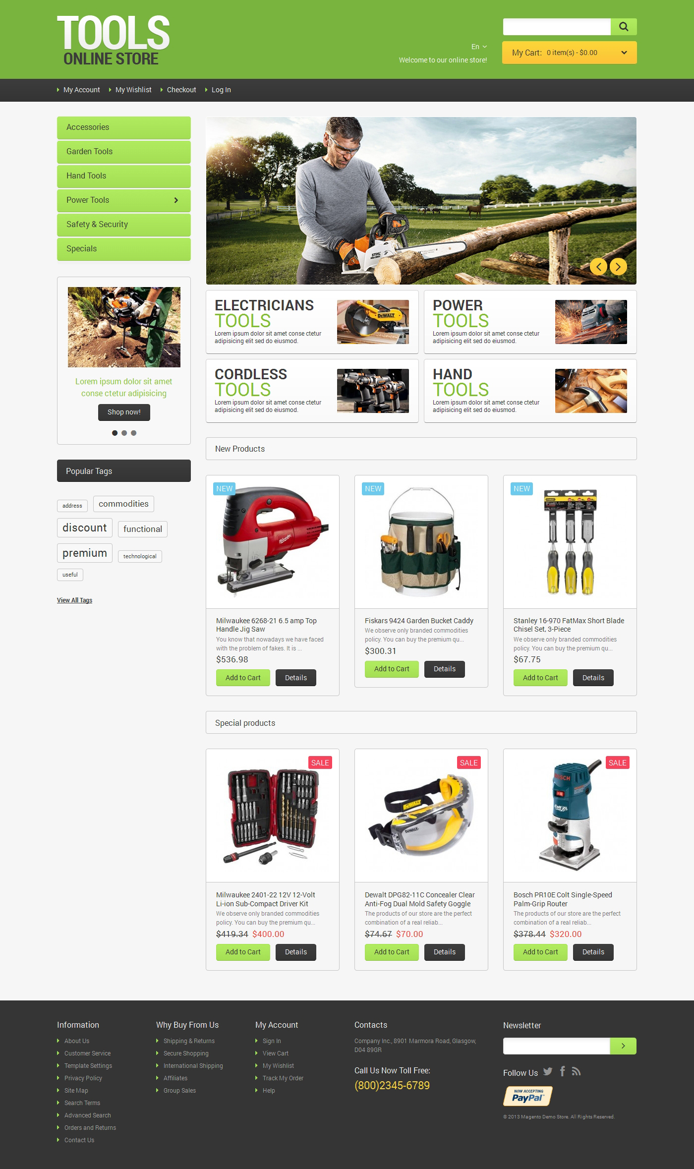 Templates Magento