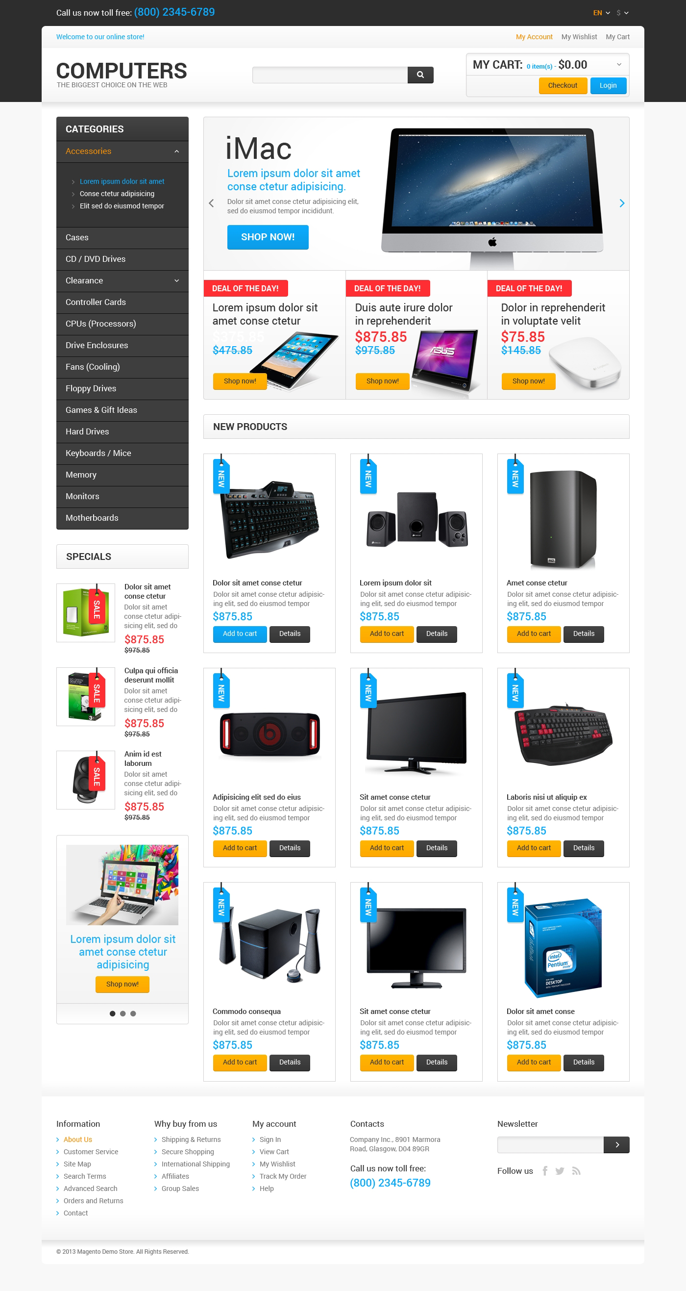 Best Computers on the Net Magento Theme