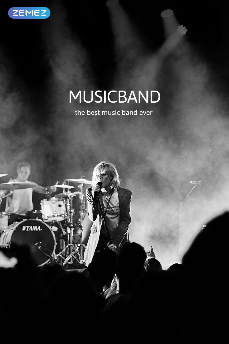 Musicband - Music Band Stylish Joomla Template