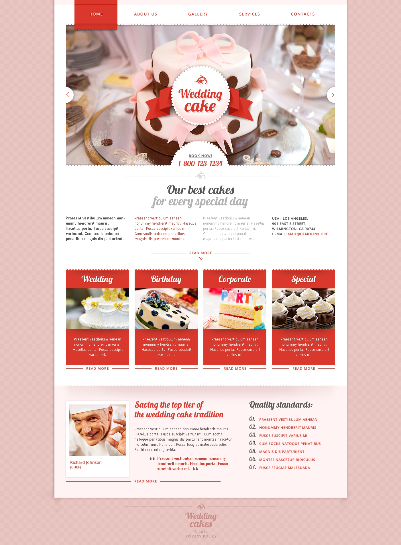 Viloniel - Cake Shop Website Design by Jigar Shah on Dribbble