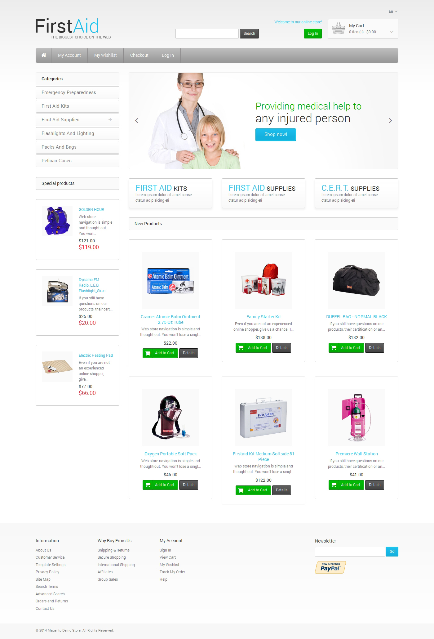 Temas Magento