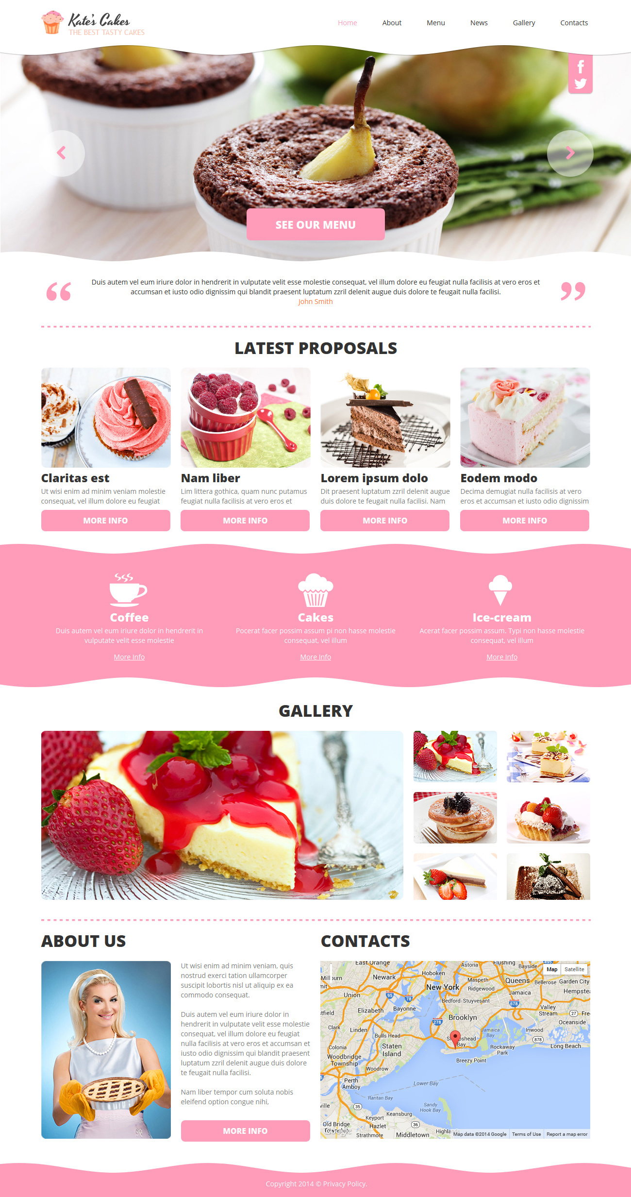 Cafe Responsive Joomla Template