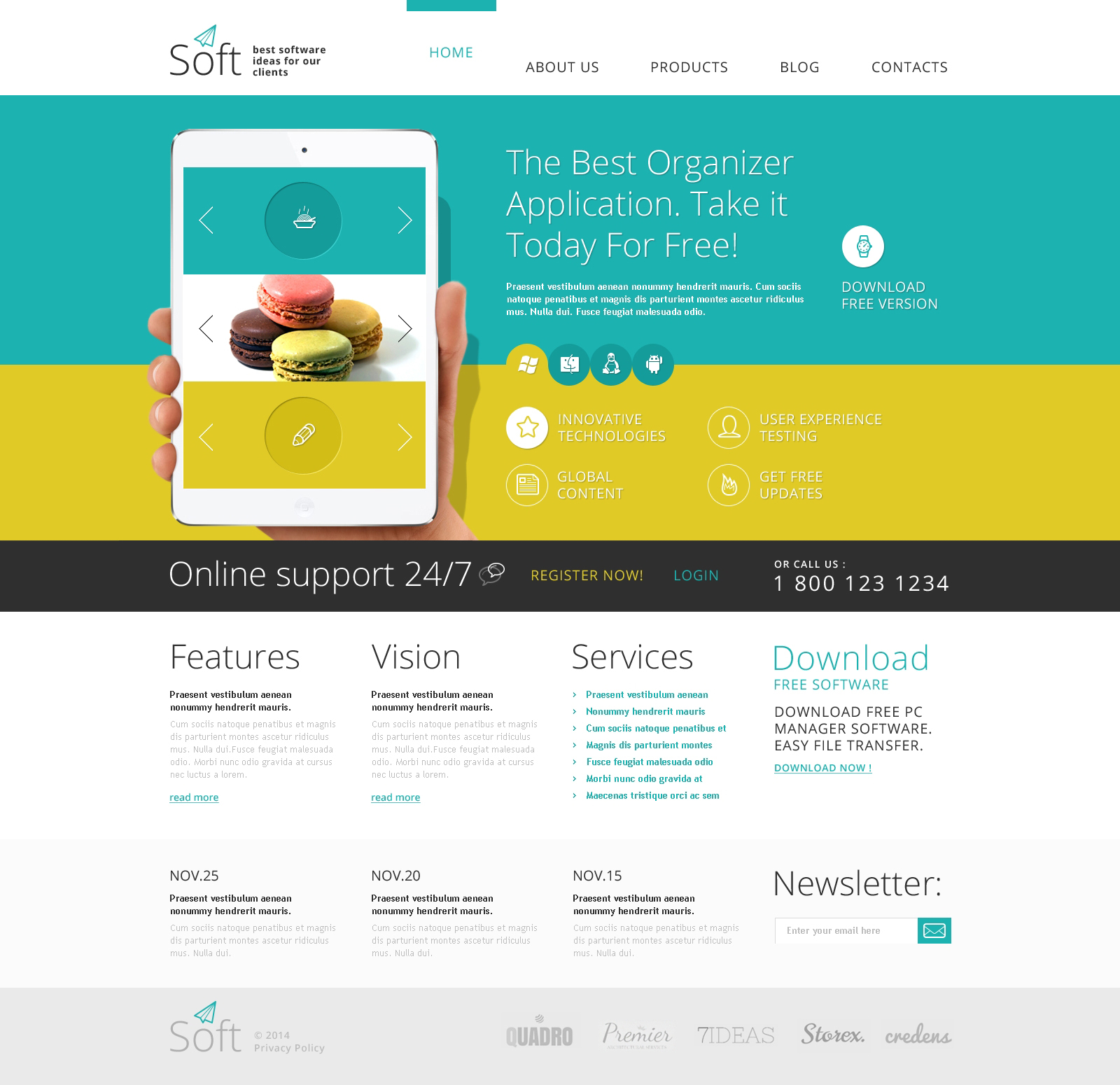 Software Joomla Template