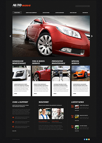 Joomla Main Page preview