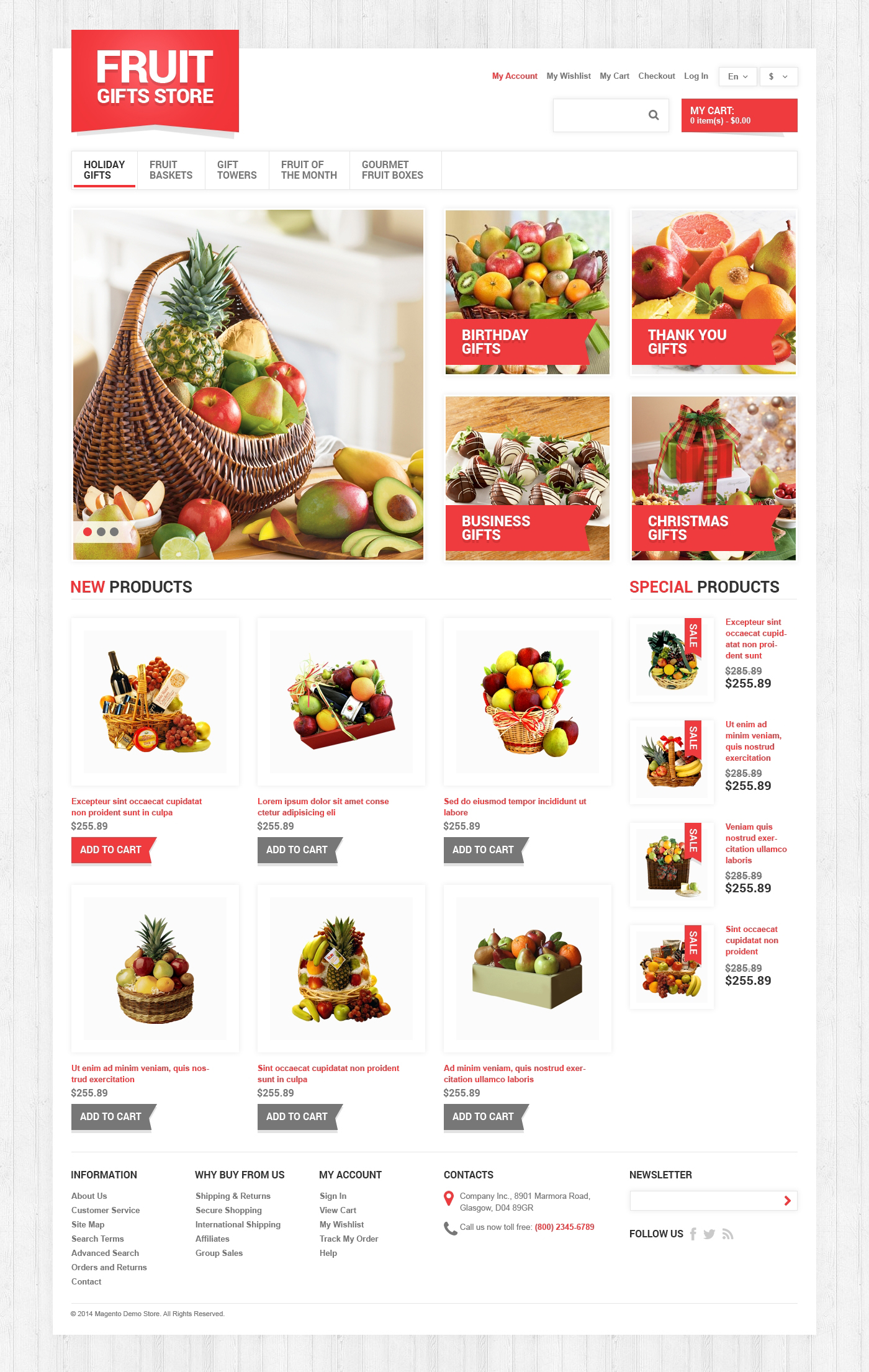 Template Magento