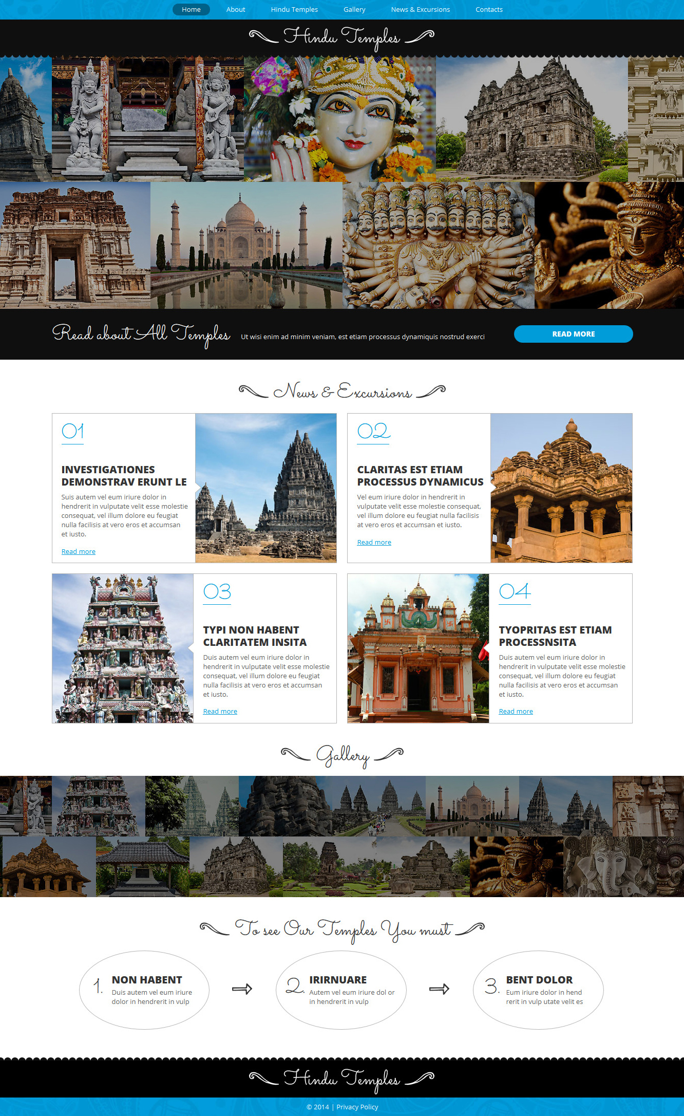 Hinduism Responsive Joomla Template