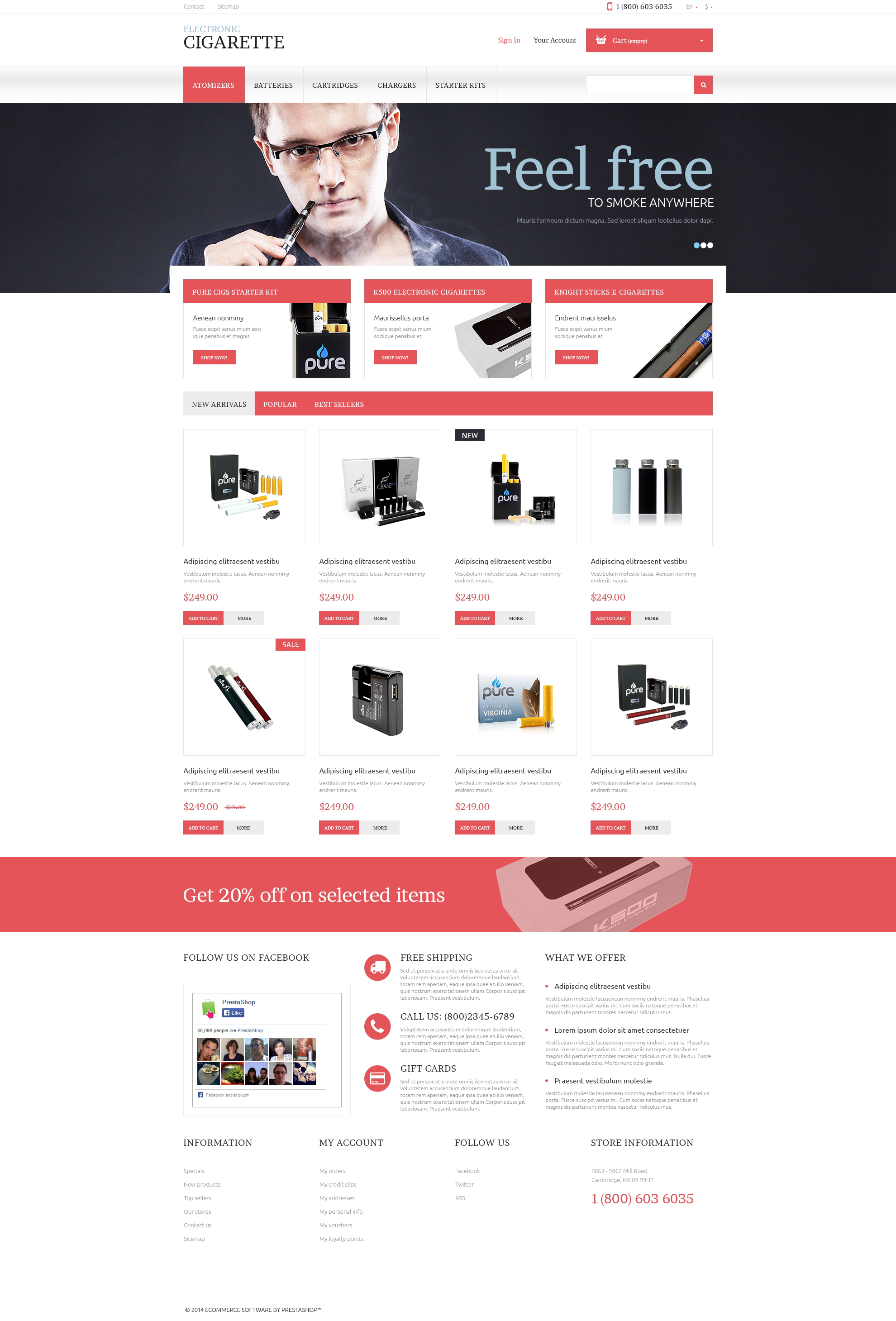 Template Prestashop