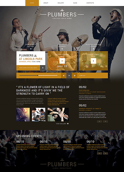 Joomla Main Page preview