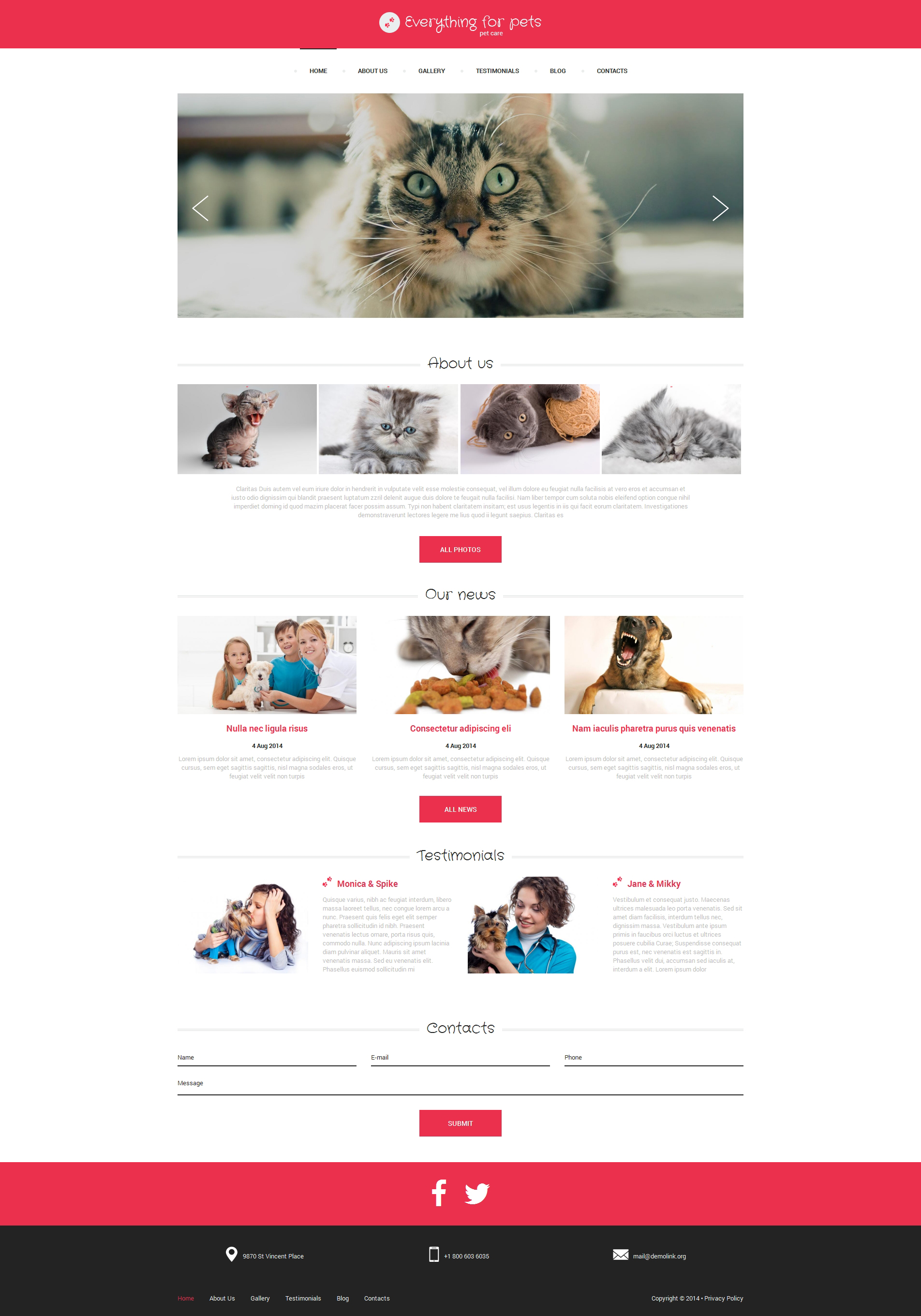 Vet Consulting Drupal Template