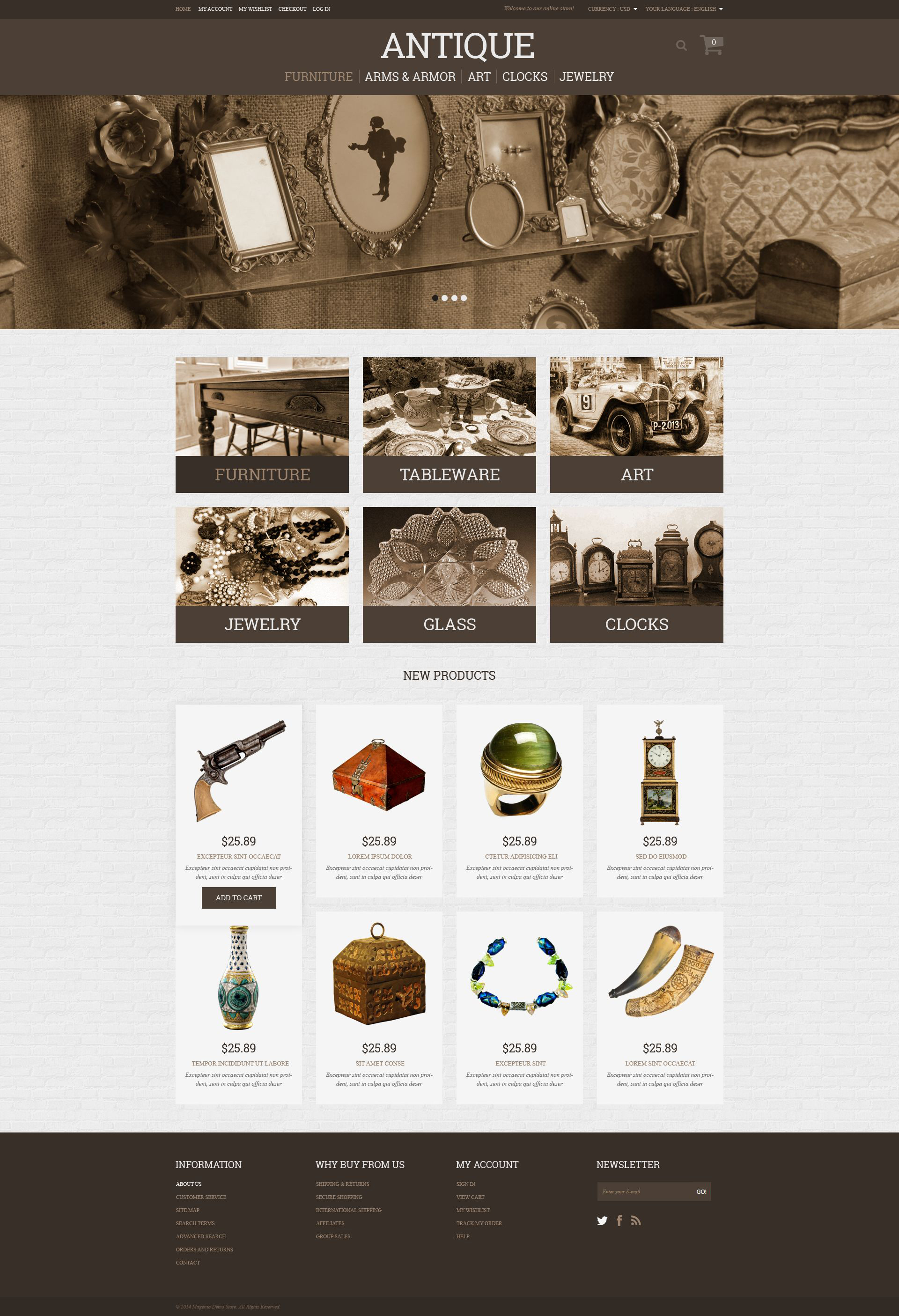 Templates Magento