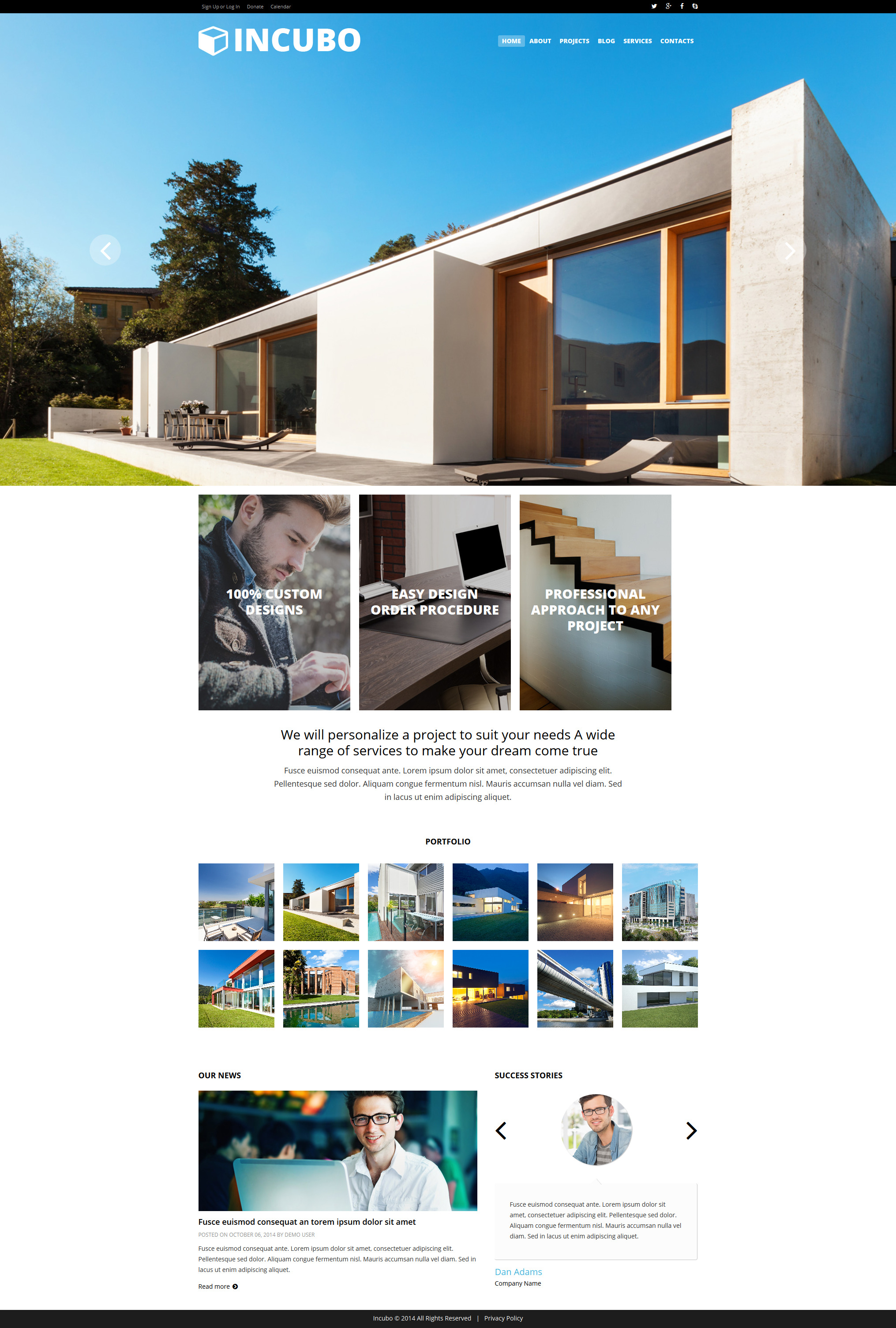 Modern Design Board Joomla Template