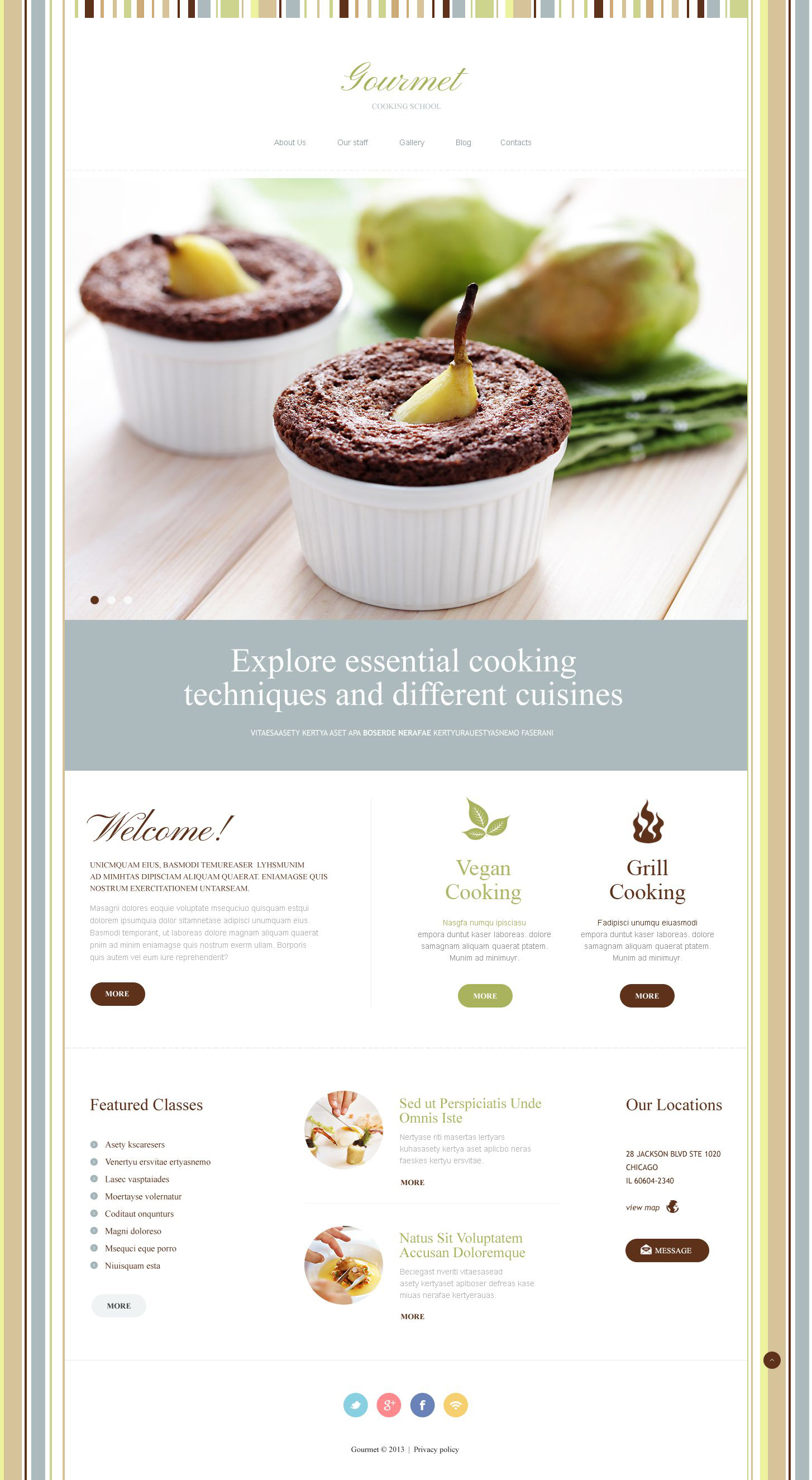 Cooking Responsive Joomla Template