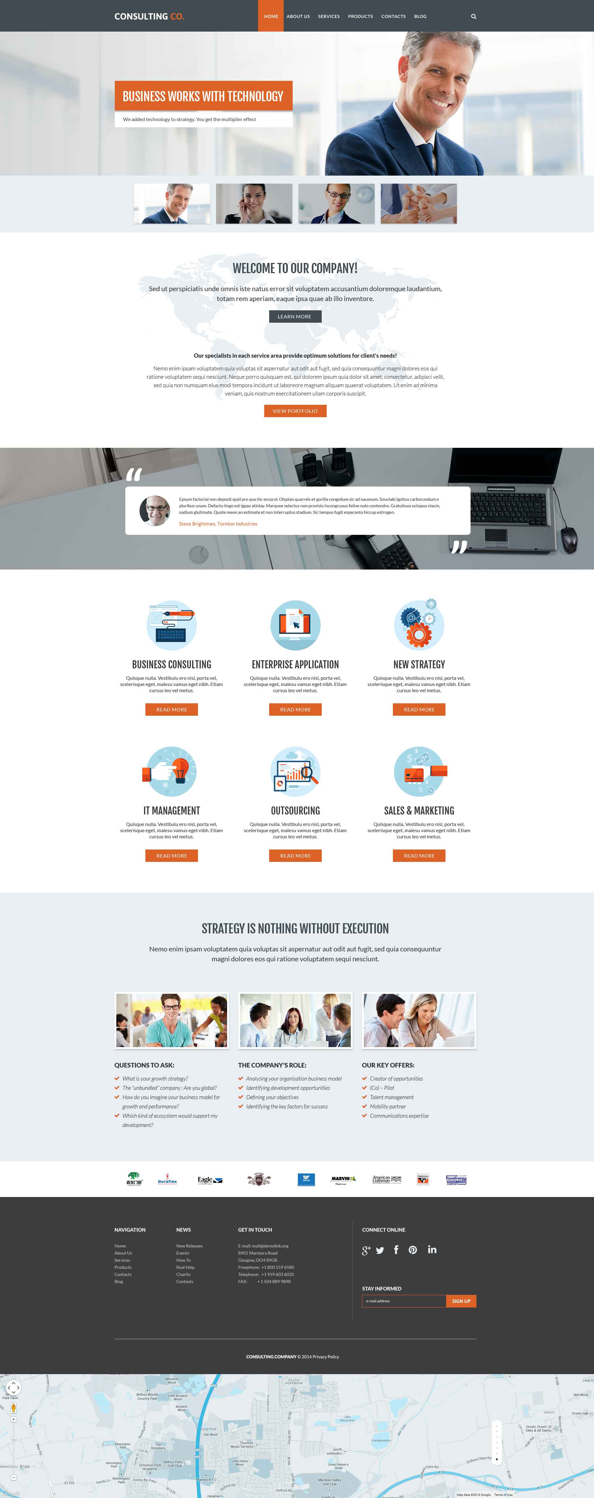 Business Drupal Template