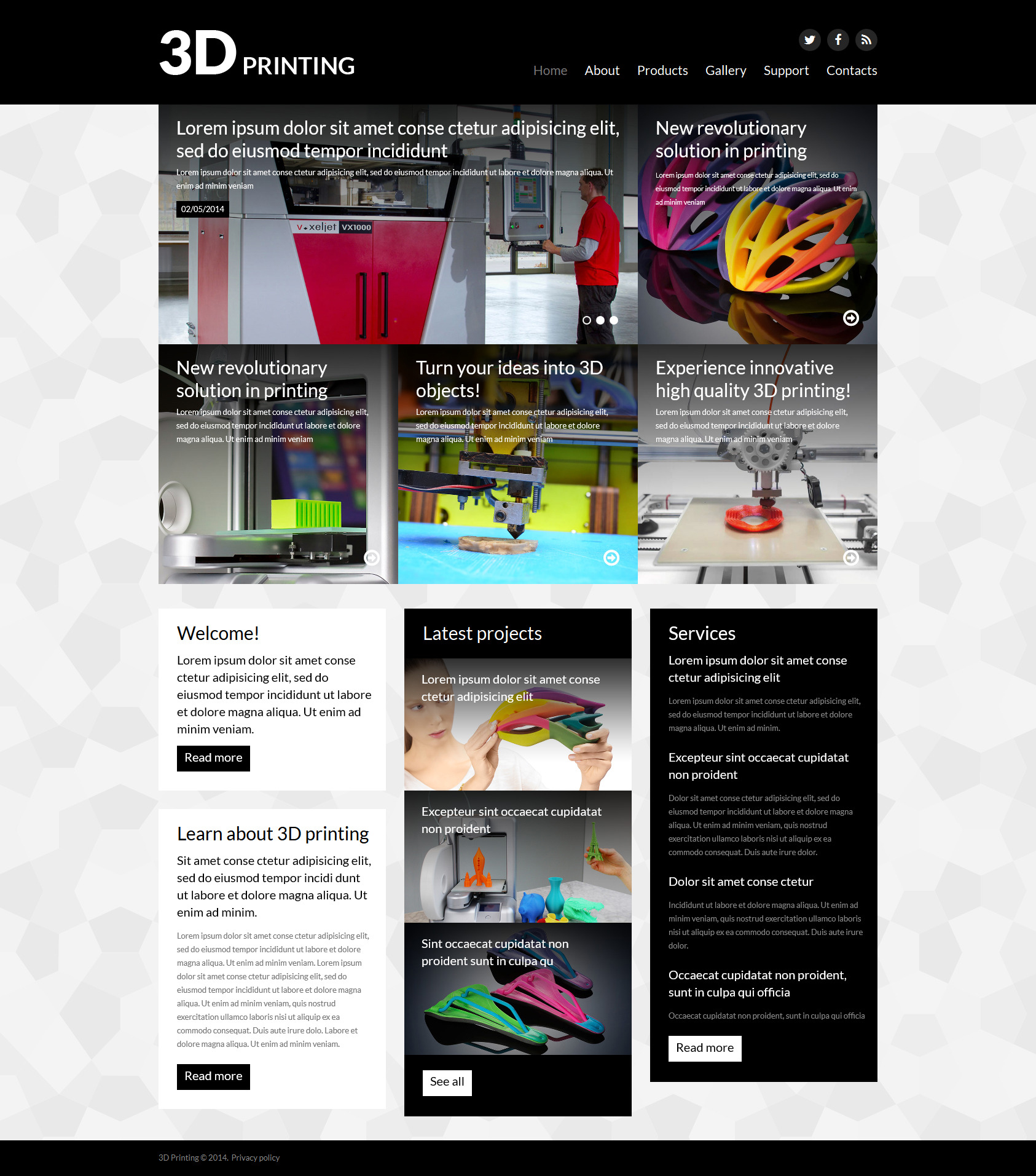 3D Evolution Joomla Template