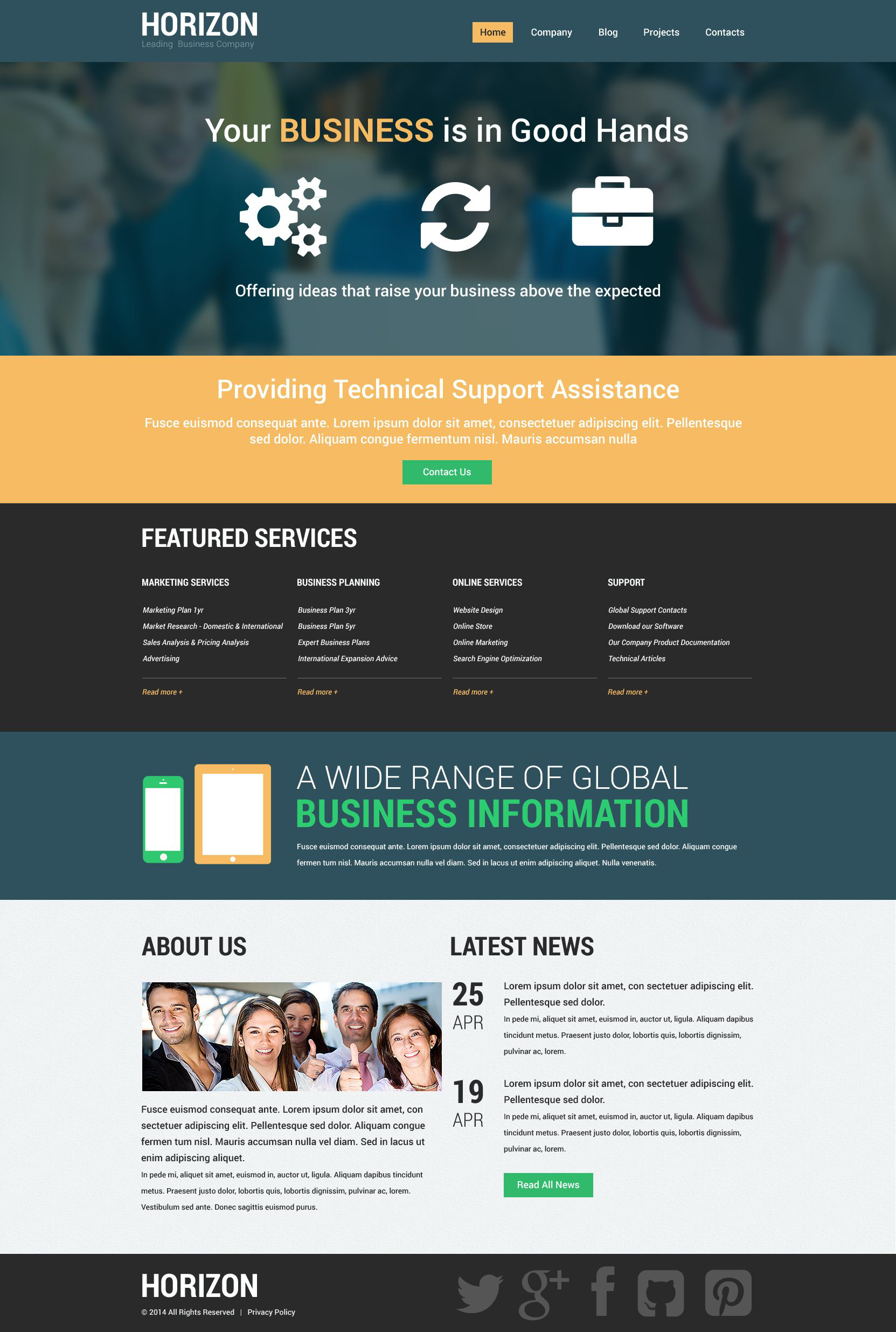 Fair Business Agency Drupal Template