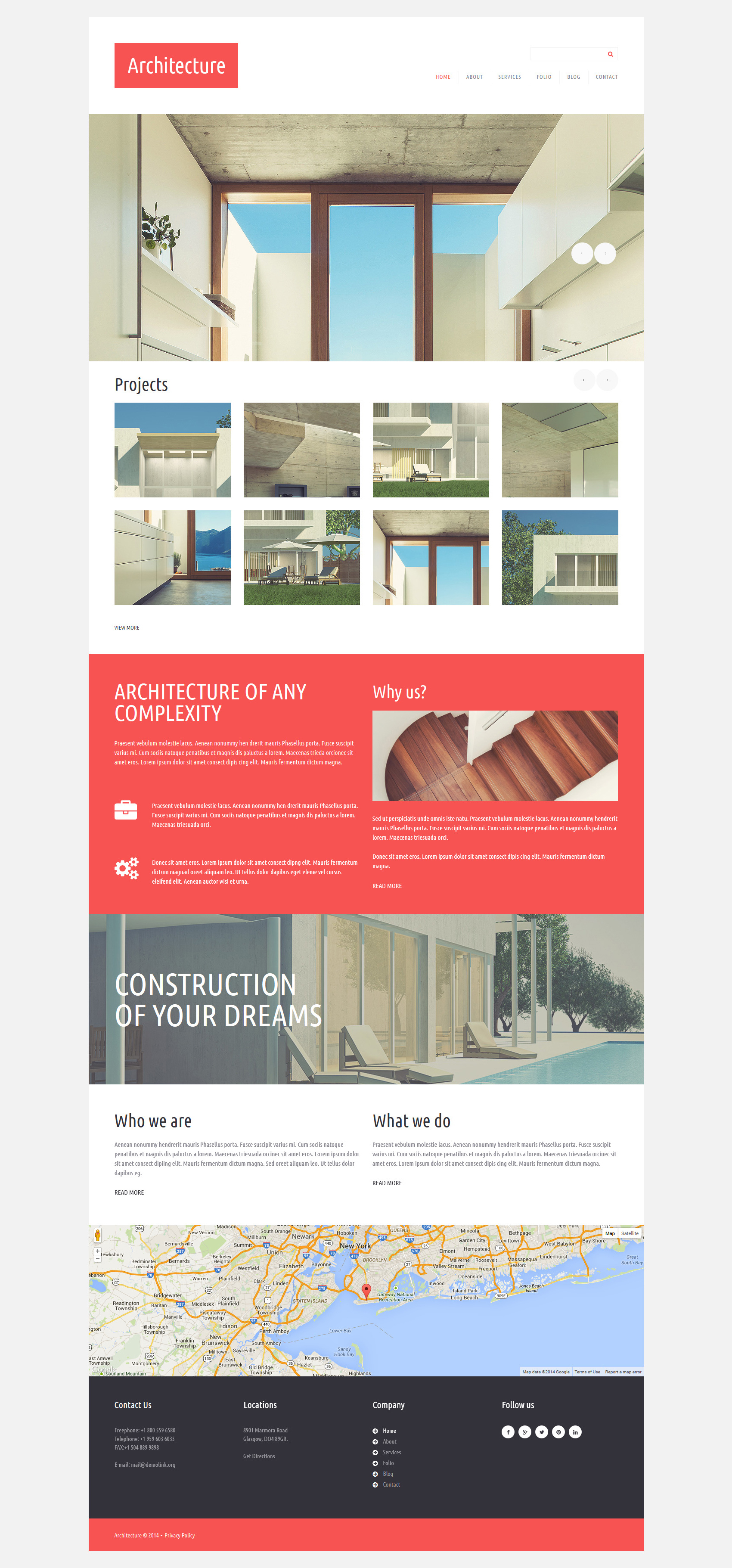 Architecture Design Joomla Template