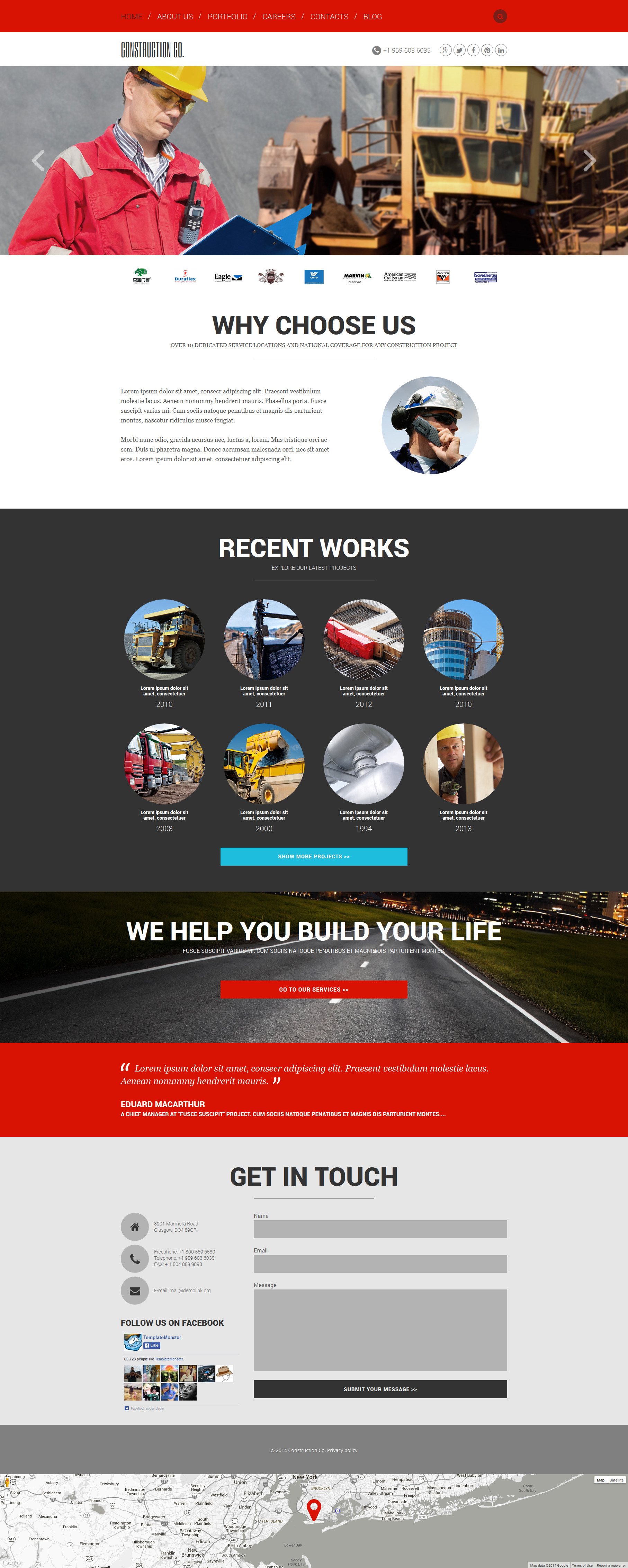 Construction Co. - Construction Agency Modern Joomla Template