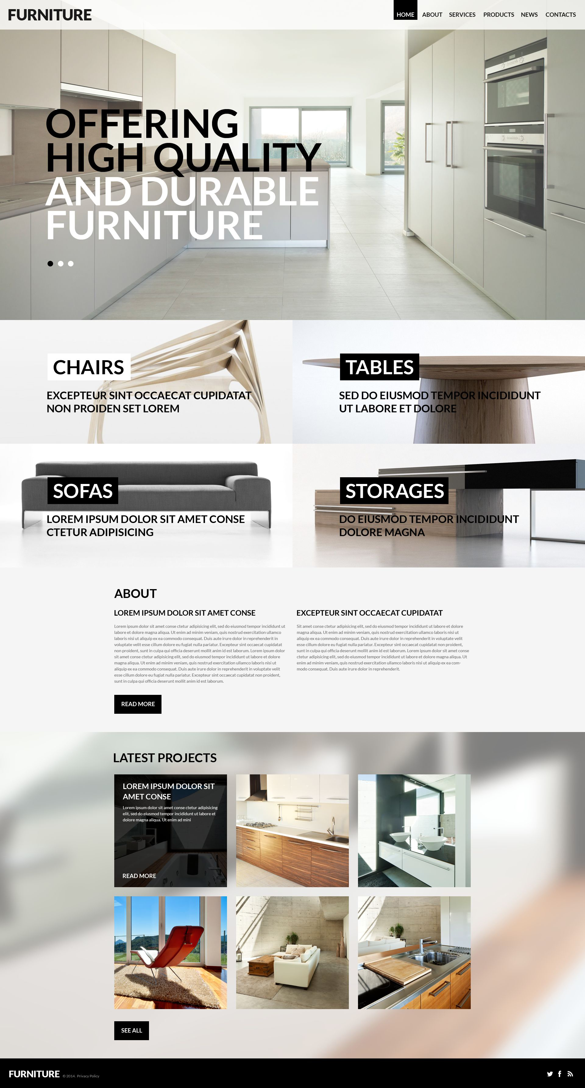 Iken Blanton - Furniture And Interior Design WordPress Theme