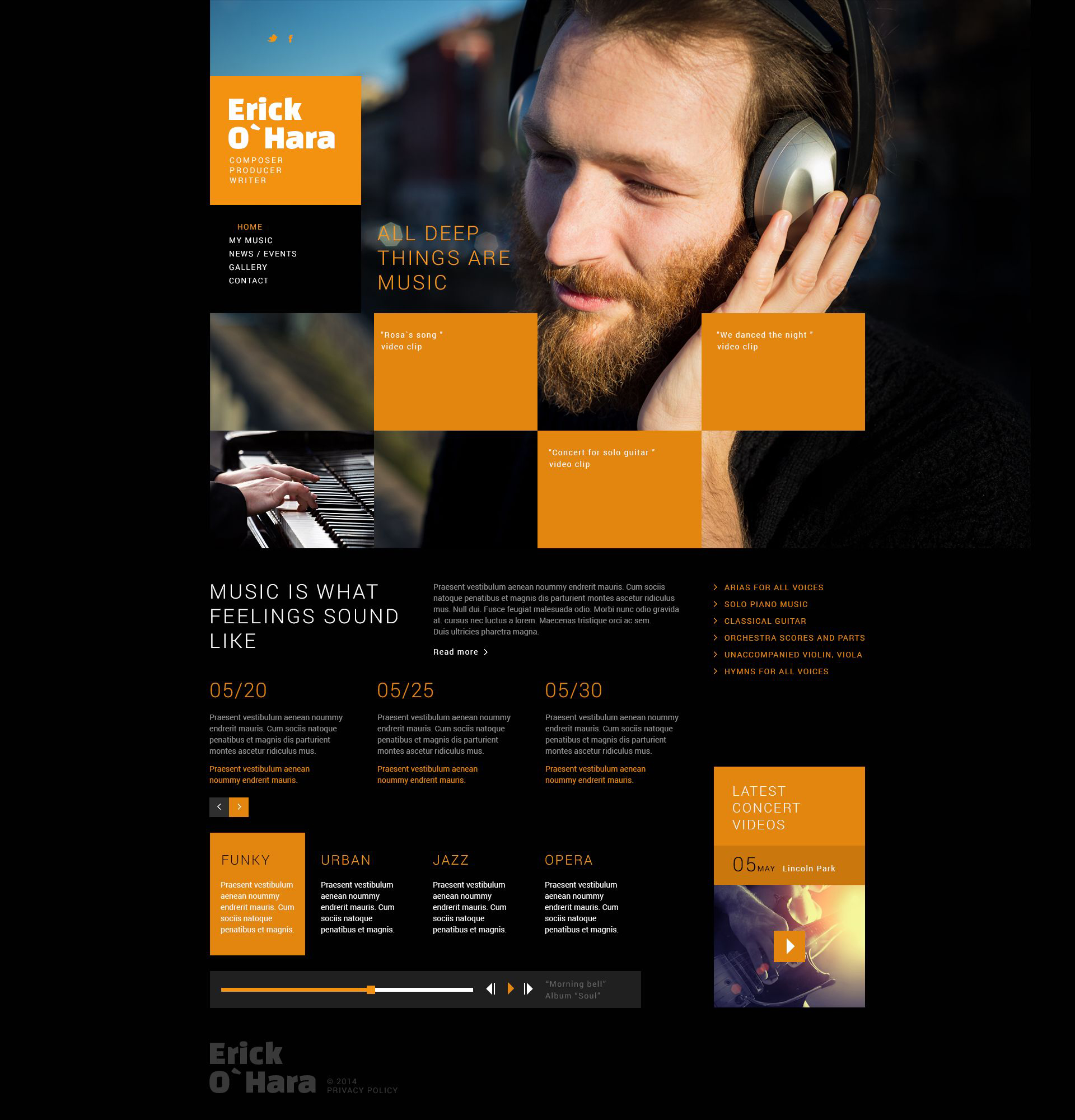 Personal Page Responsive Joomla Template