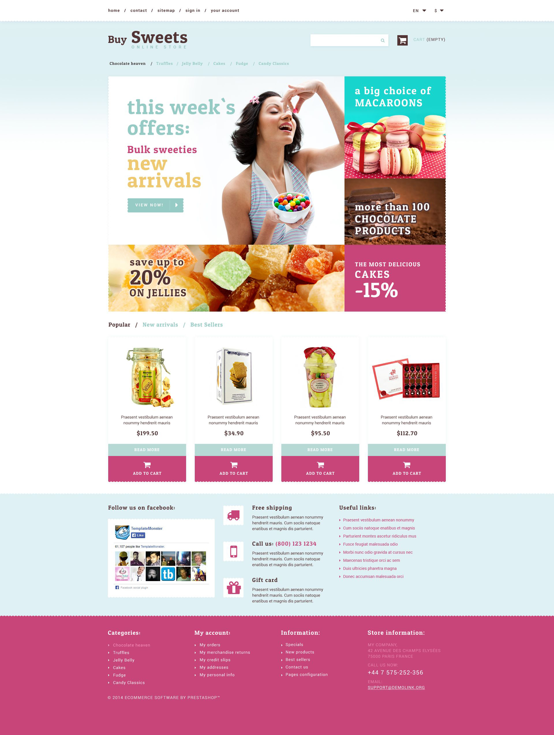 Template Prestashop