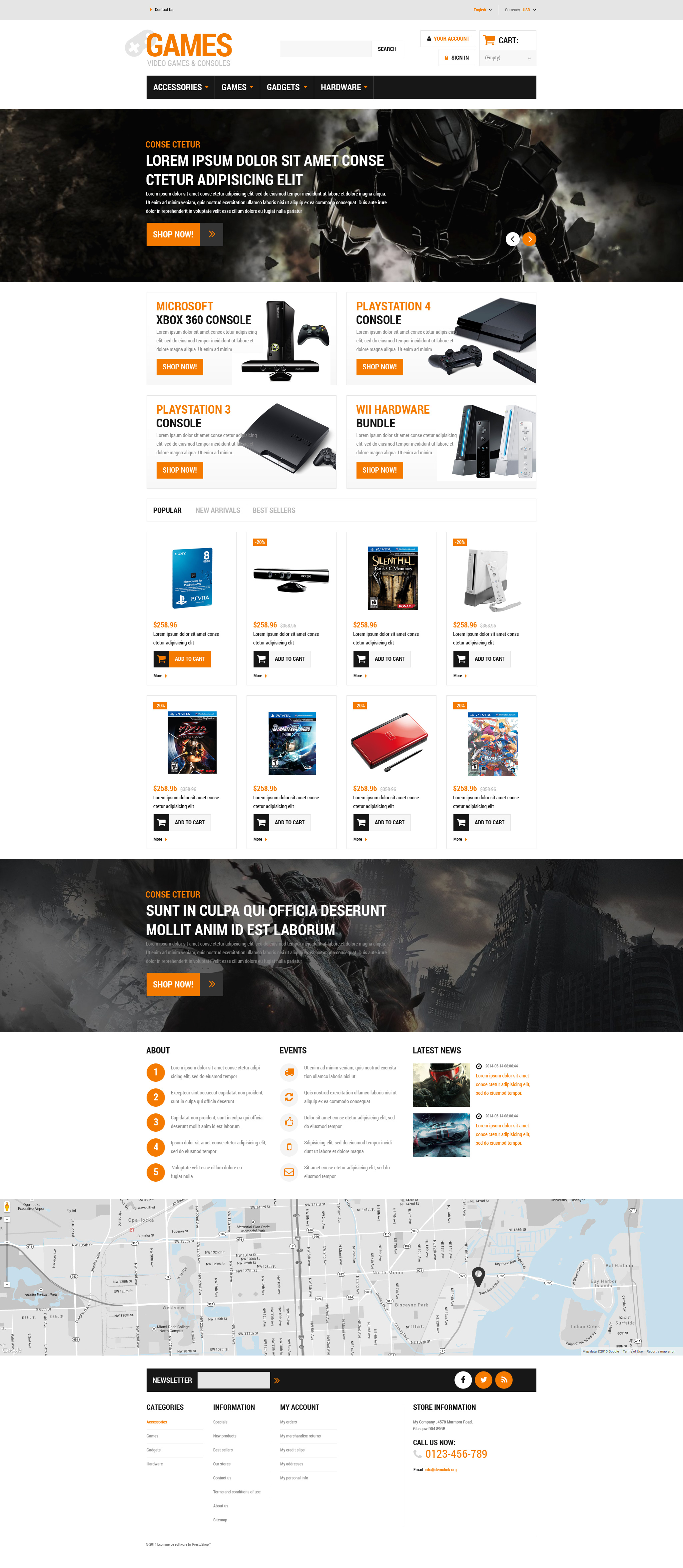 Gaming Board PrestaShop Theme